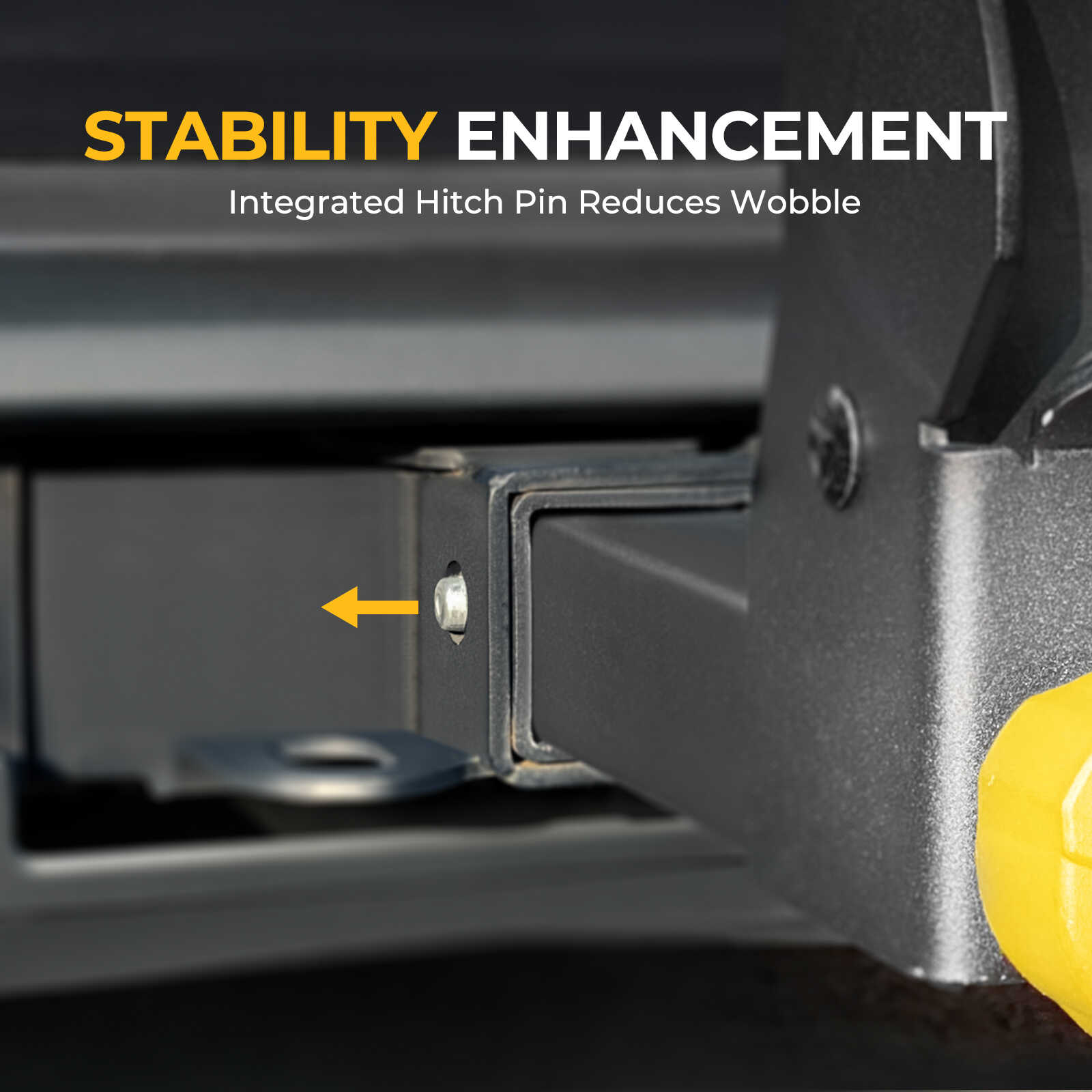 BougeRV Hitch Ski Snowboard Rack with Security Lock (Arrival)