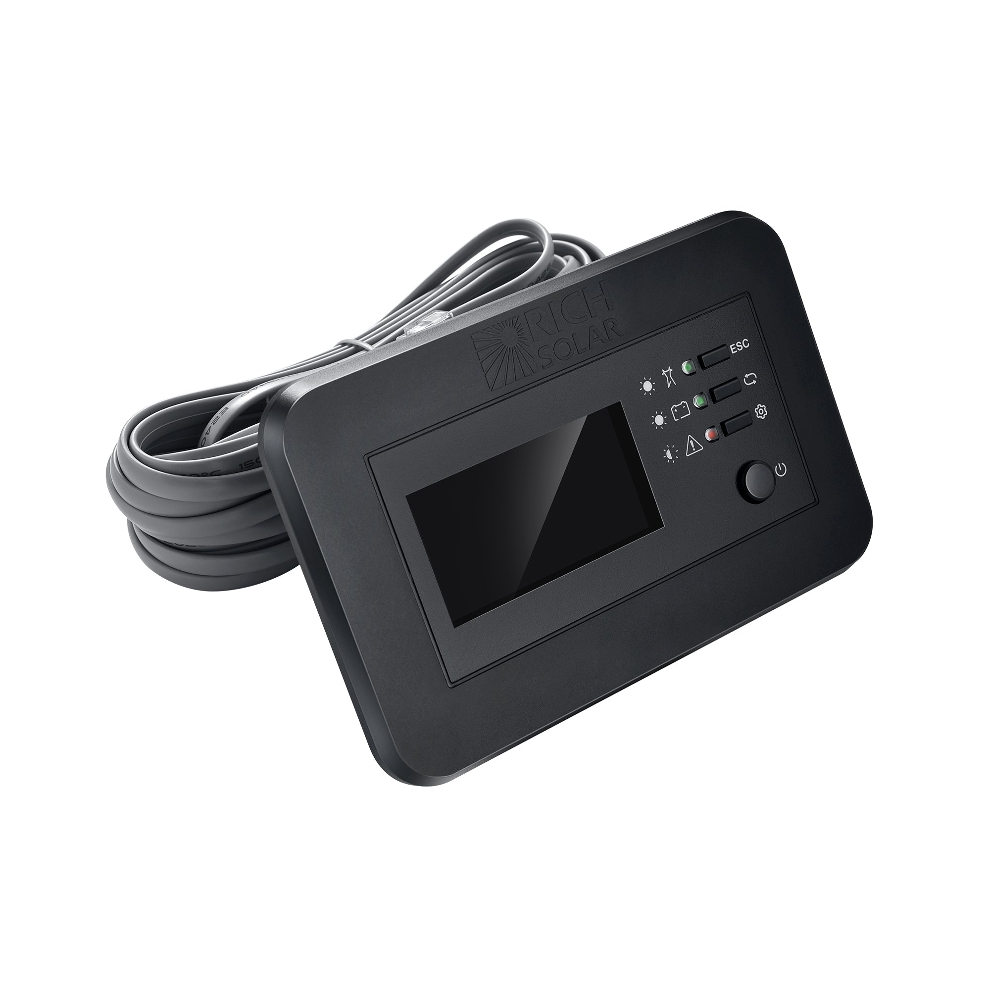 Rich Solar Inverter Remote Control with LCD & Bluetooth | Bypass Mode & Smart Charging
