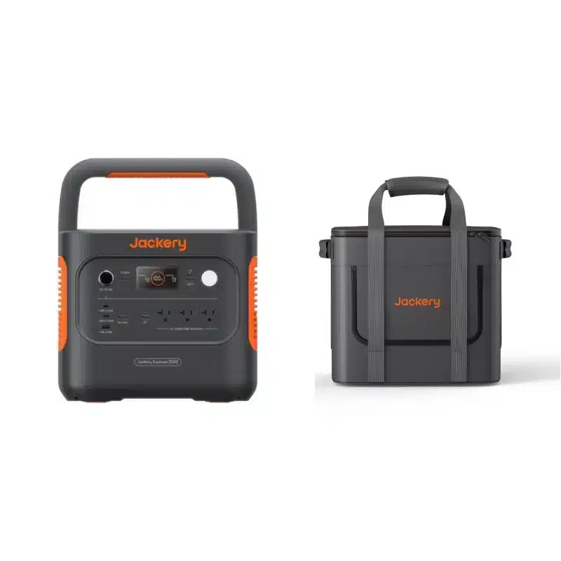 Jackery Explorer 2000 V2 Portable Power Station - 1*E2000V2 + 1*Guard Carrying Bag