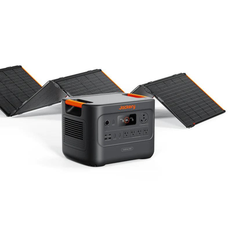 Jackery HomePower 3000 Solar Generator | 3,072Wh | 3,600W + 1*500X Solar Panel