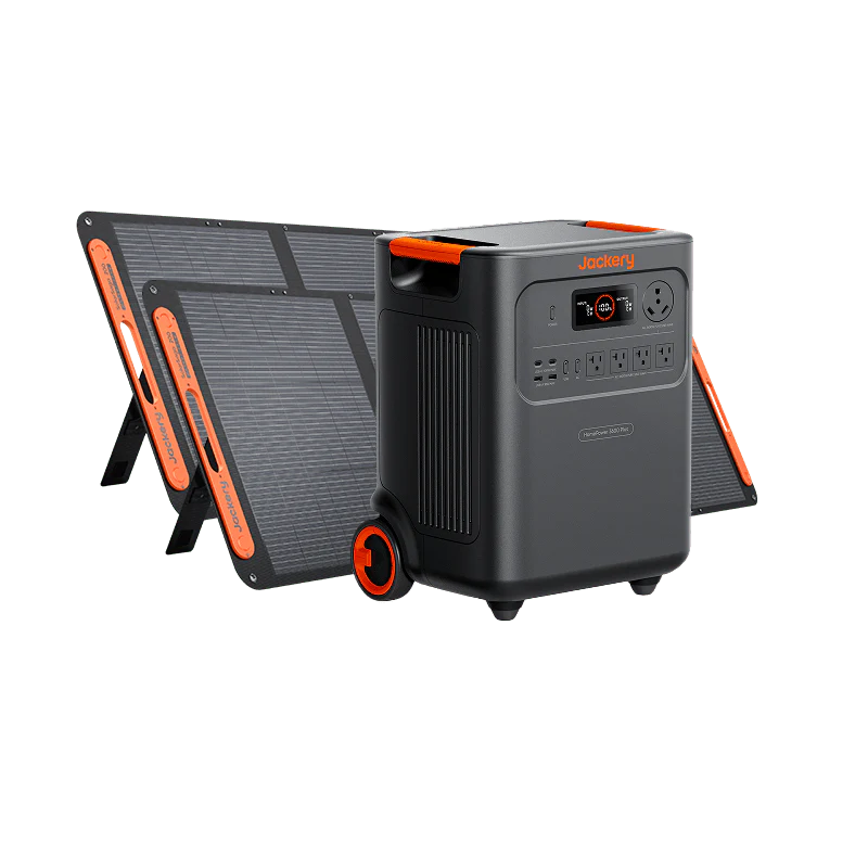 Jackery HomePower 3600 Plus + 2 x SolarSaga 200W Solar Panel