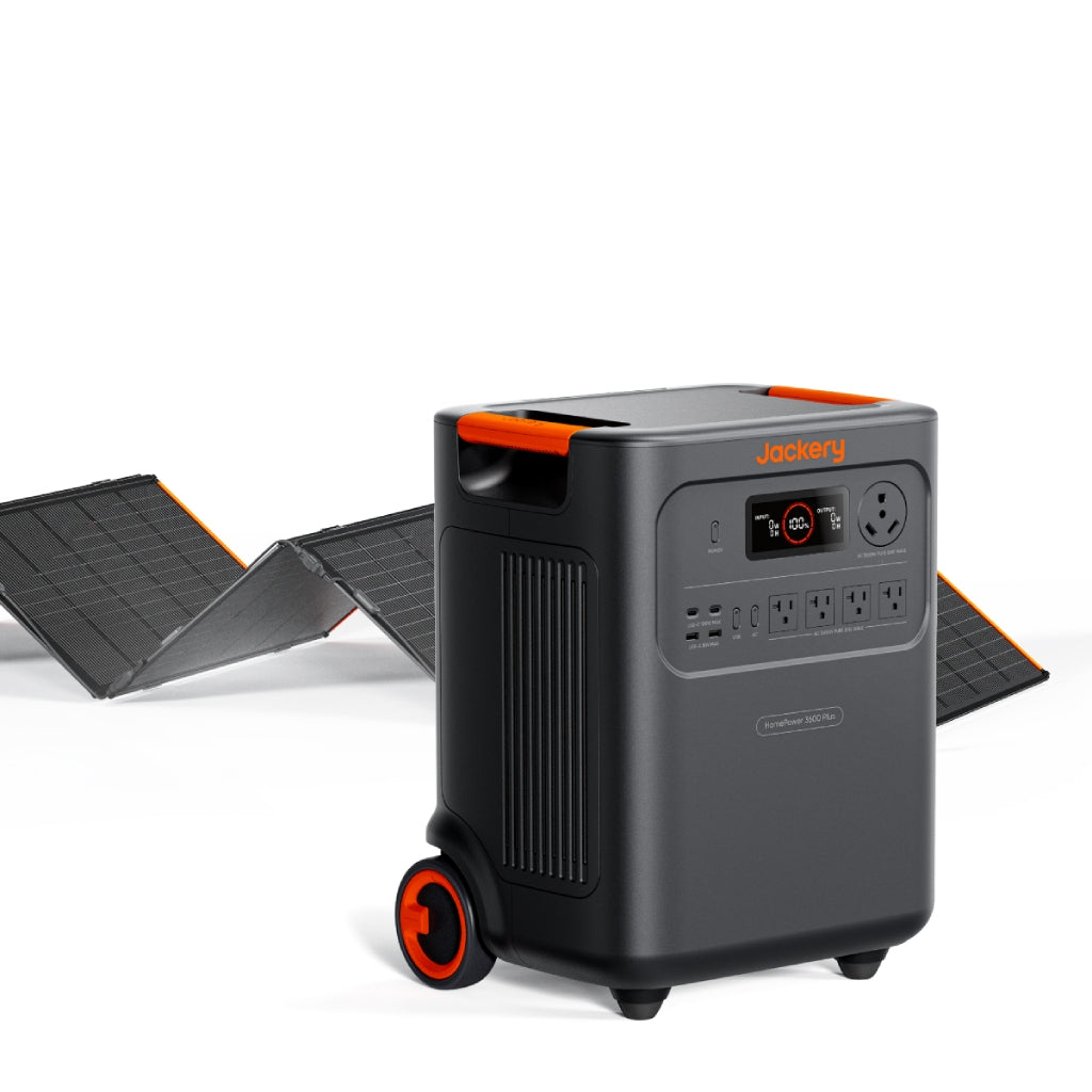 Jackery HomePower 3600 Plus + 500Wx Solar Panel