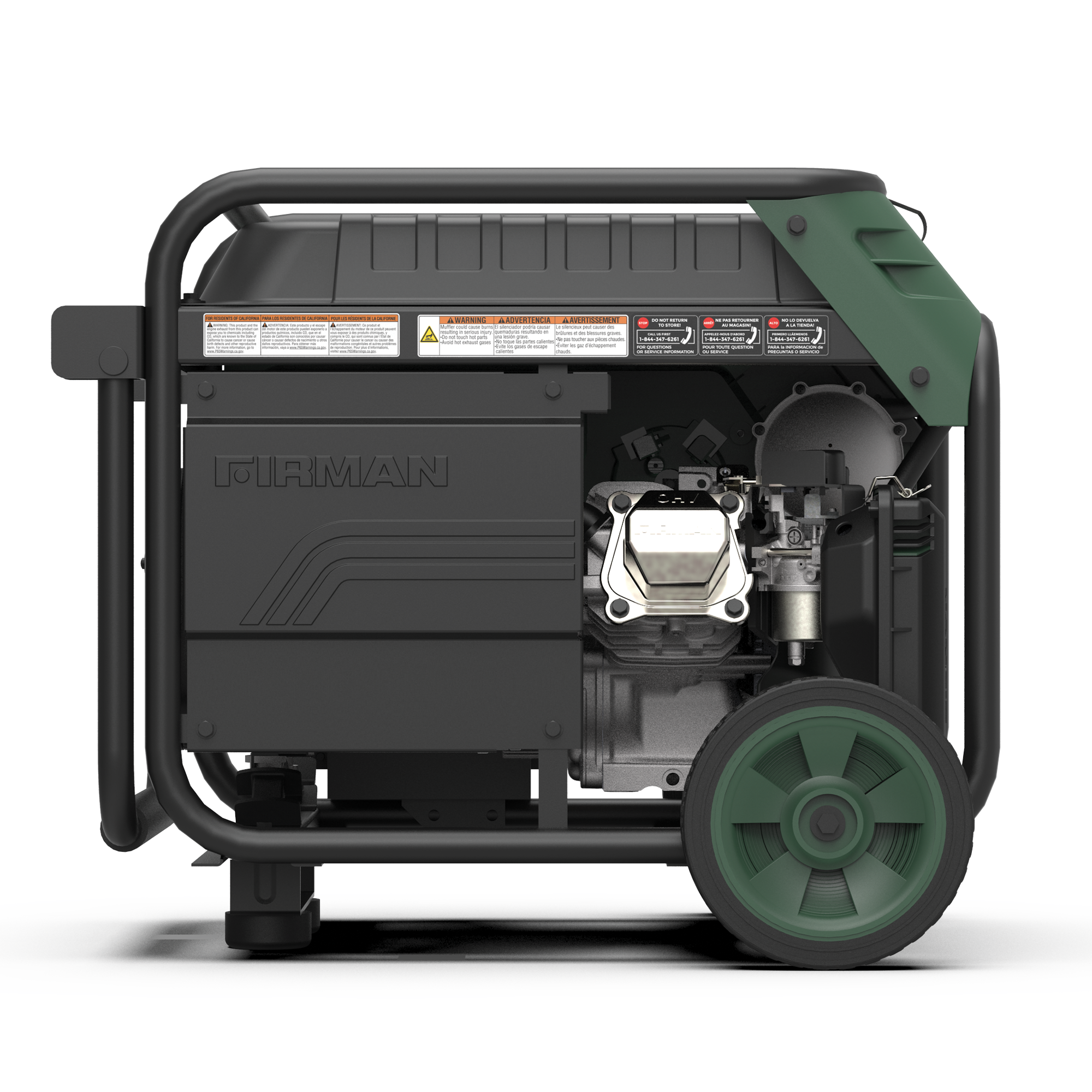 LPG Portable Generator 4100/3300W Electric Start