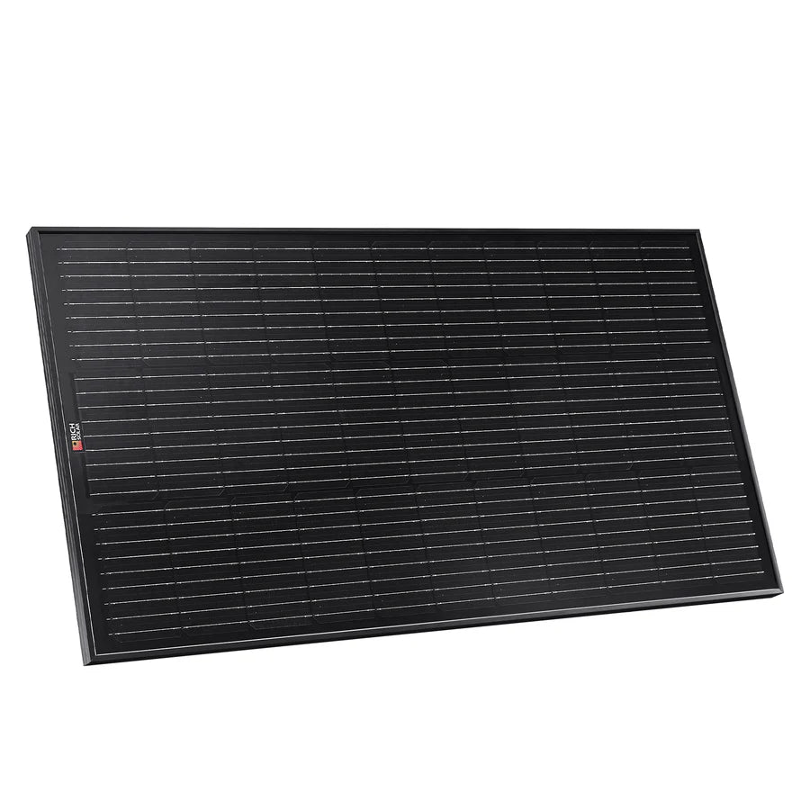 Rich Solar MEGA 100 | 100 Watt Solar Panel | Premier 12V Off-Grid Solar Panel for Vans, Campers, Boats | 25-Year Output Warranty