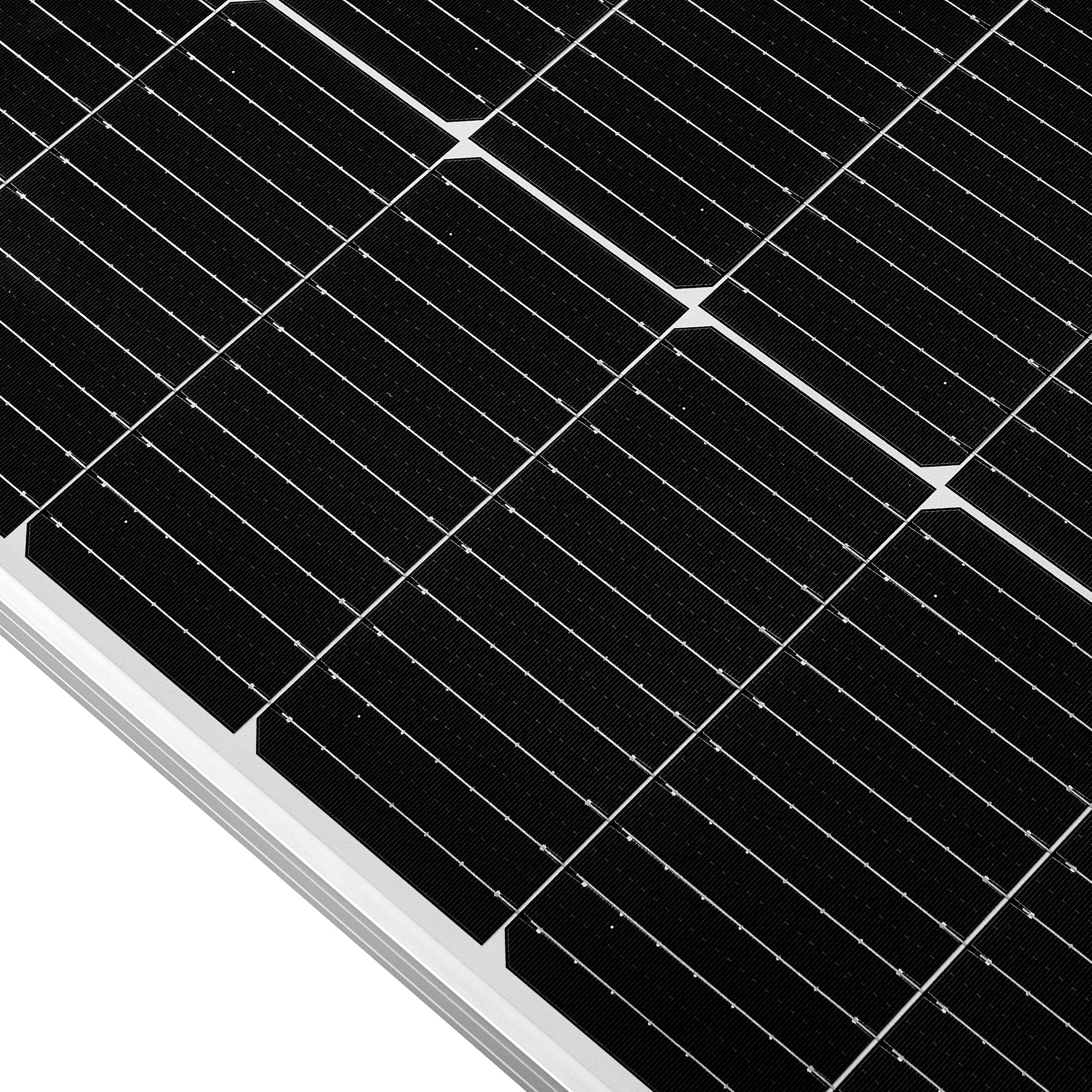 Rich Solar MEGA 100 SLIM SLX | 100 Watt Slim Solar Panel | Compact 12V Off-Grid Narrow Solar Panel for Campers, Overlanders, Boats | 25-Year Output Warranty