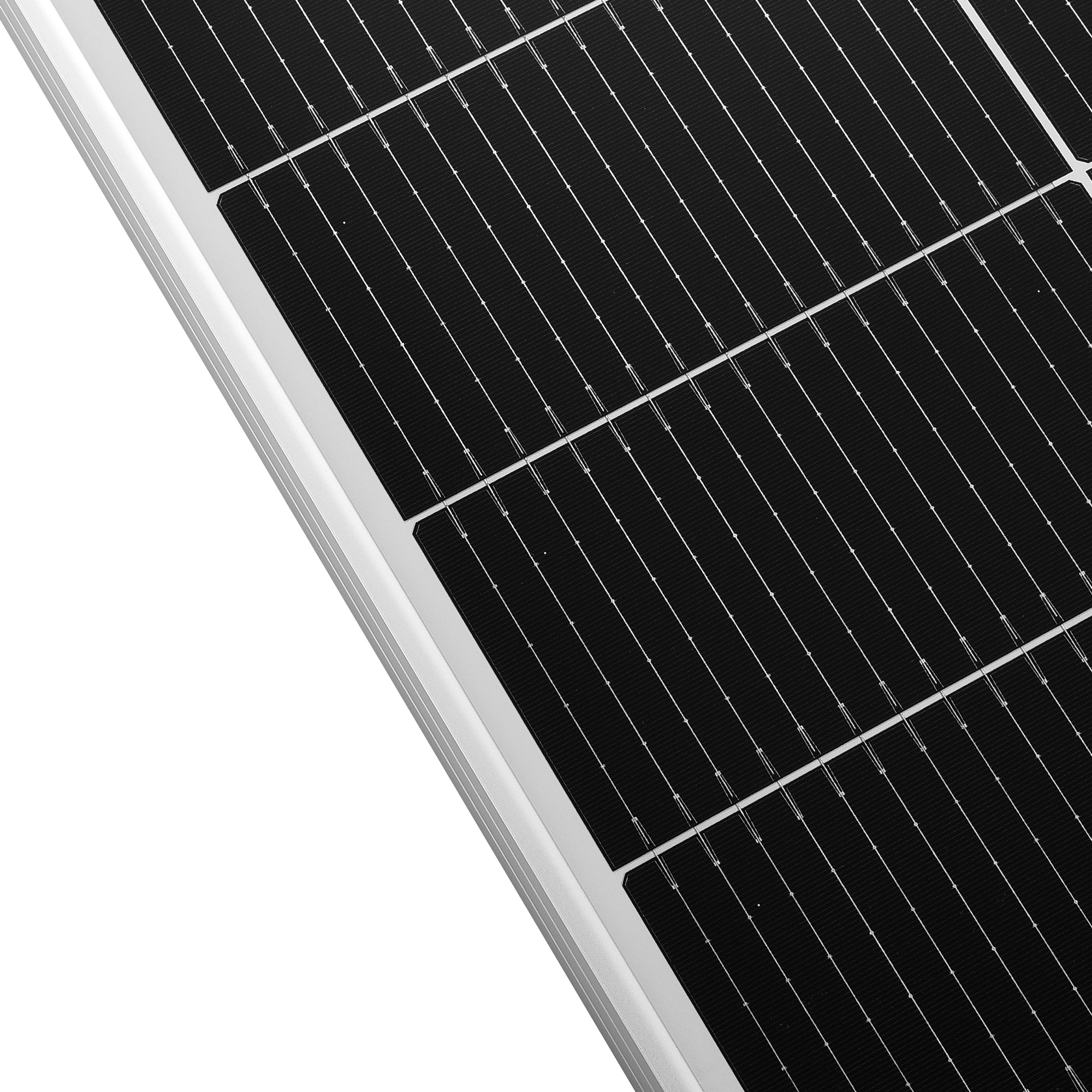 Rich Solar MEGA 130 SLIM | 130 Watt Slim Solar Panel | Compact 12V Narrow Panel for Vans, Campers, Boats | 25-Year Output Warranty