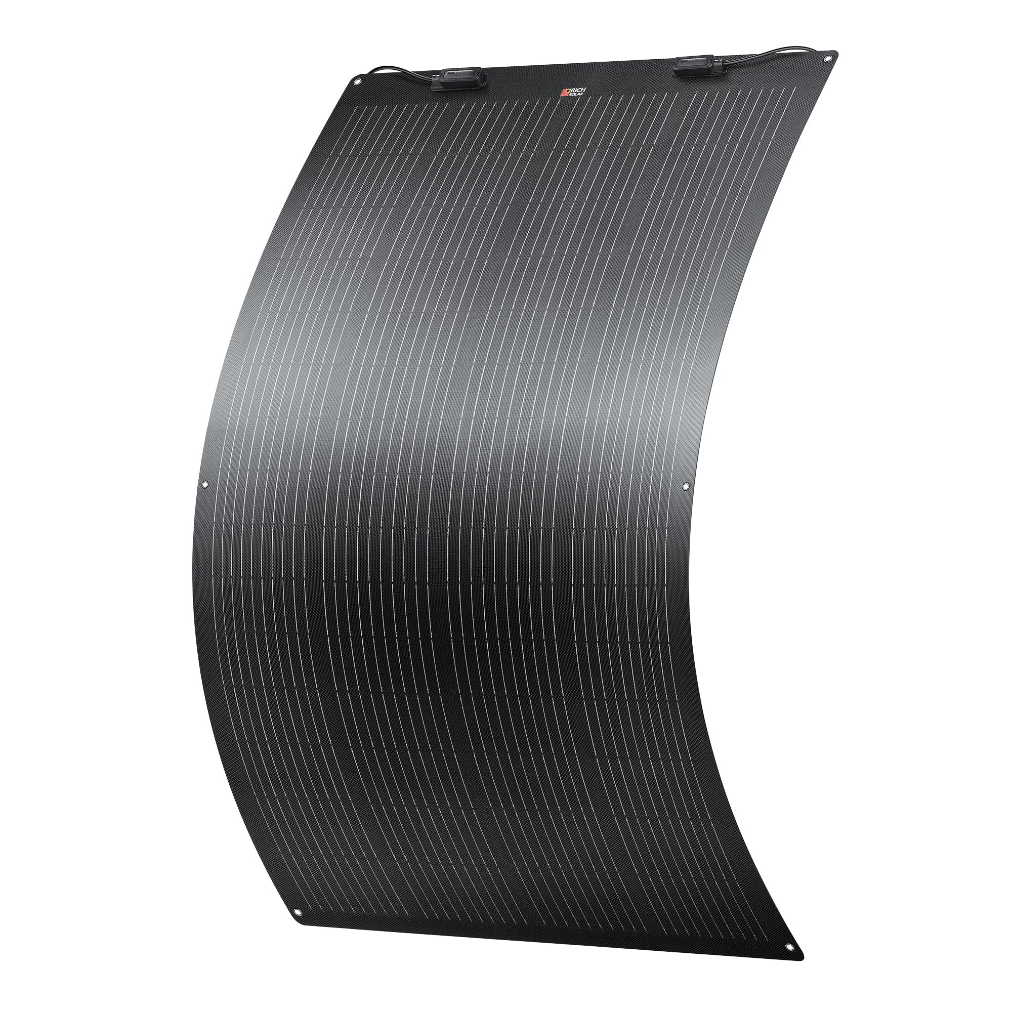 Rich Solar MEGA 200 PRO FLEX | 200W 24V Flexible Solar Panel | 360° Bendable, IP68 Waterproof, for RV Roofs, Marine, Off-Grid, and Overland Systems