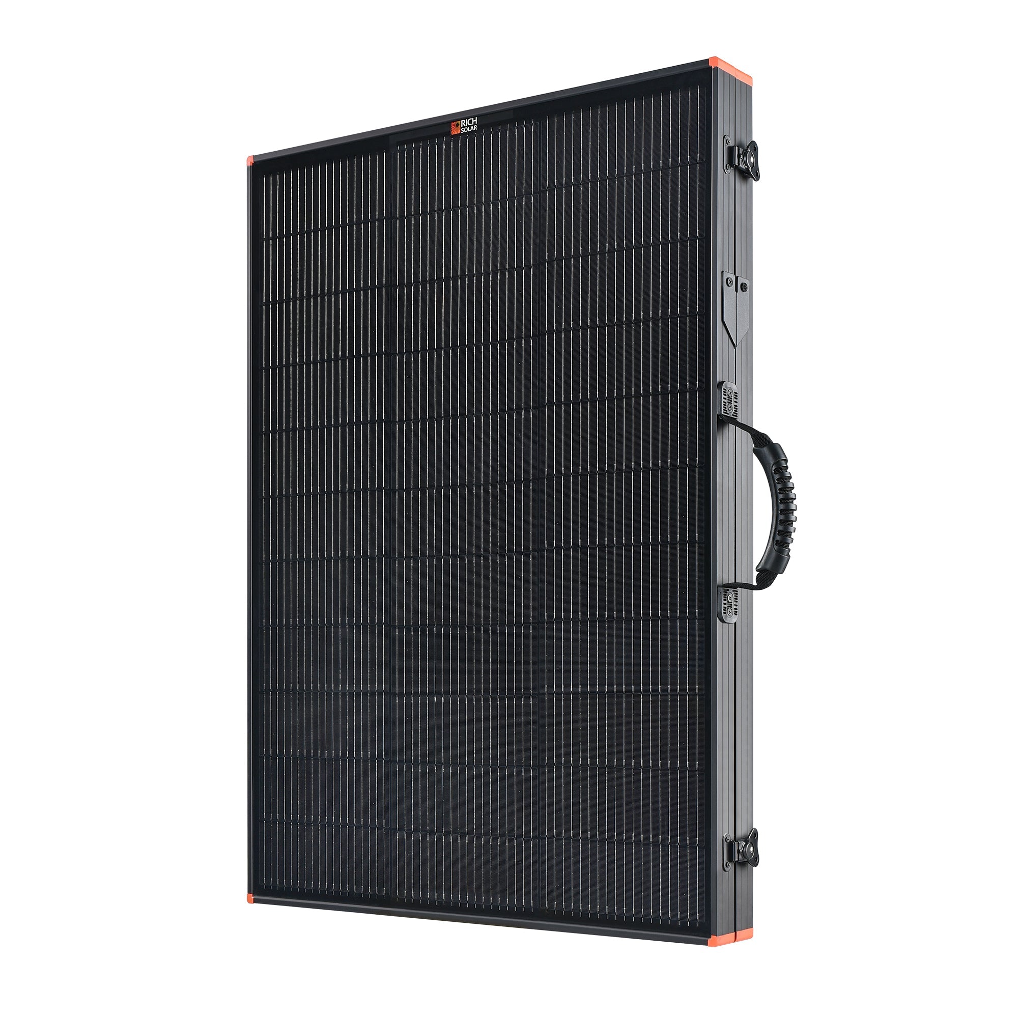 Rich Solar MEGA 200 Portable Briefcase Solar Panel | 200 Watt Portable Solar Panel | Powerful 12V Portable Solar Panel for Generators, Power Stations, Campers | High Efficiency