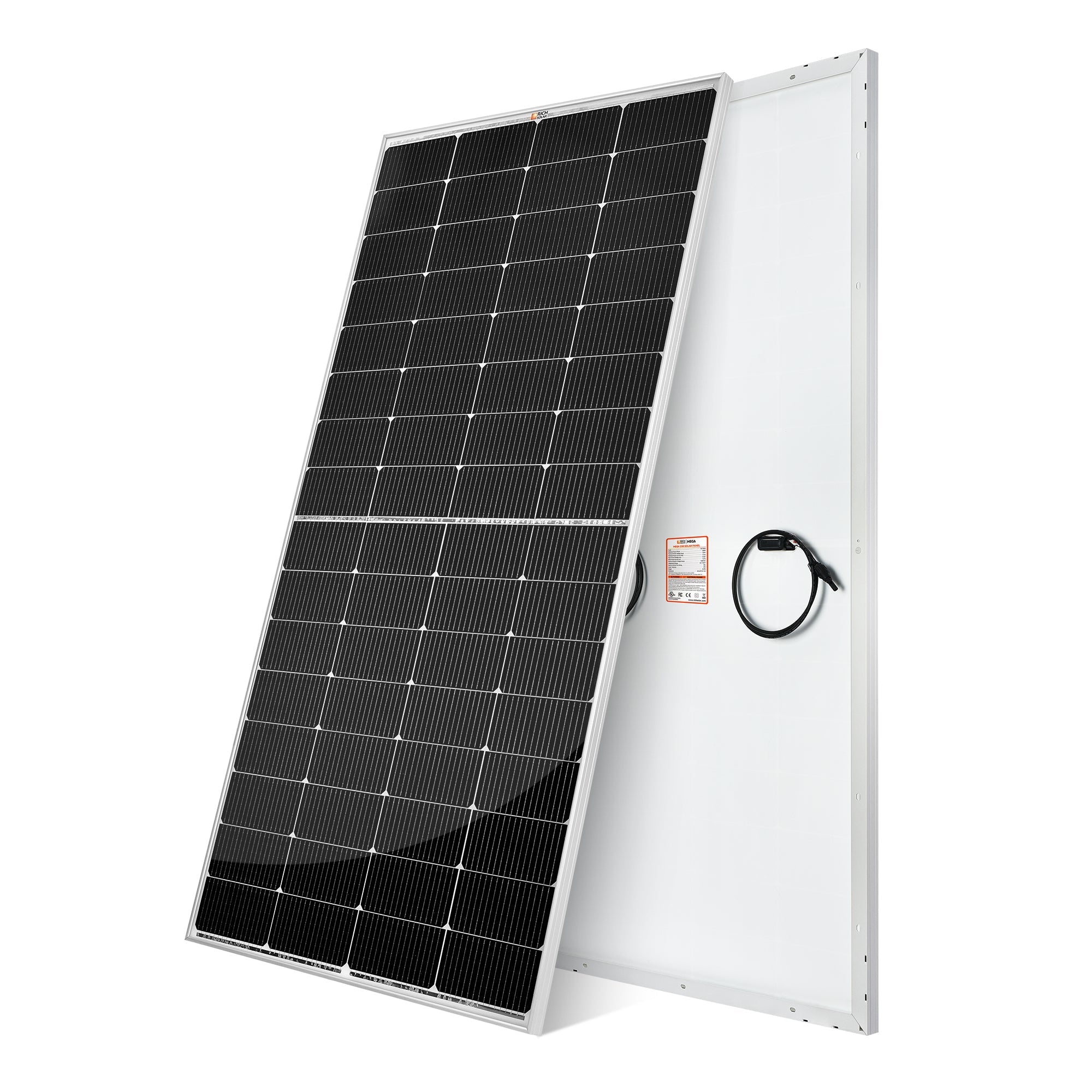 Rich Solar MEGA 250 | 250 Watt Solar Panel | Premier 12V Off-Grid Solar Panel for RVs, Vans, Boats | 25-Year Output Warranty