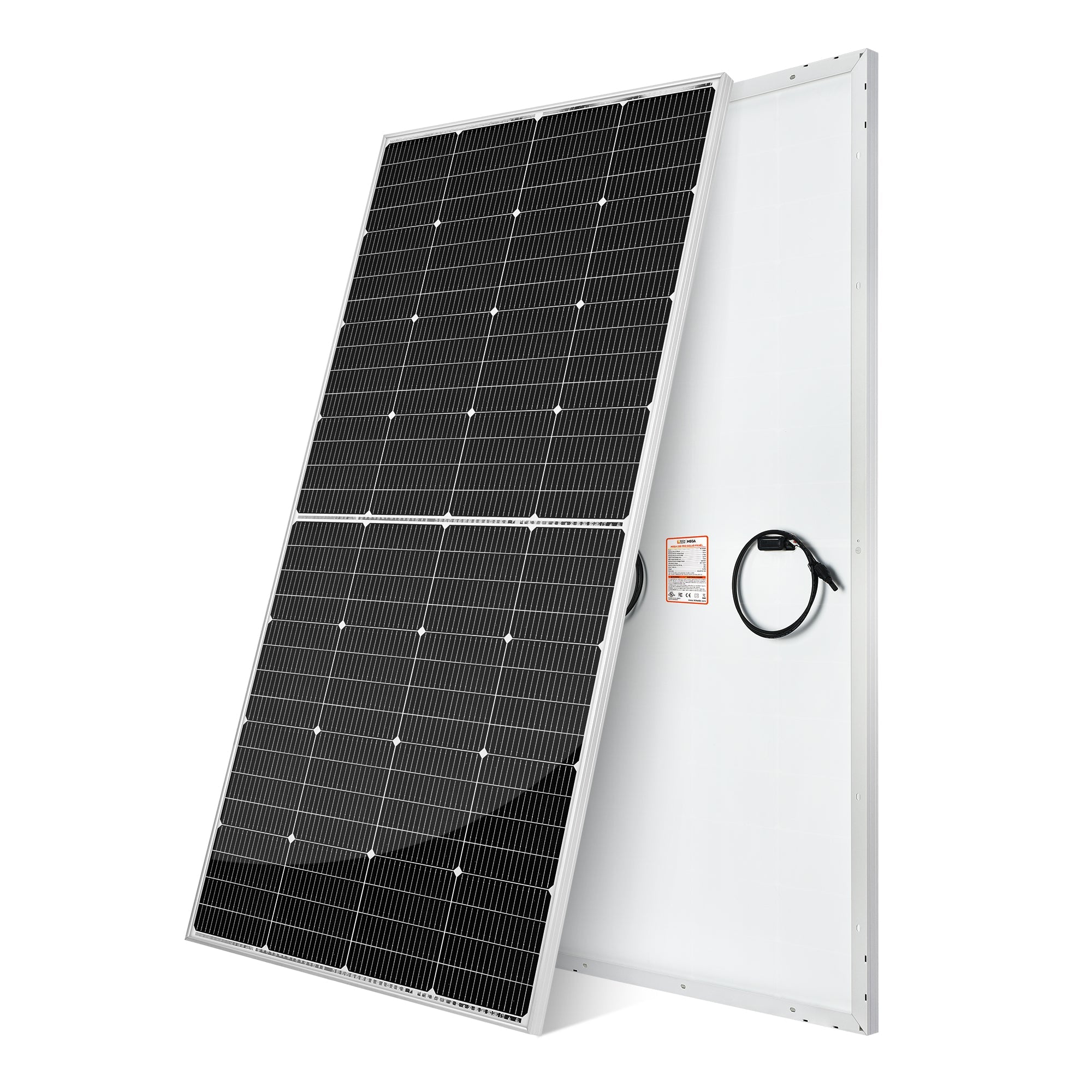 Rich Solar MEGA 250 PRO | 250 Watt 24 Volt Solar Panel | Premium 24V Off-Grid Solar Panel for Campers, Tiny Homes, Cabins | 25-Year Output Warranty