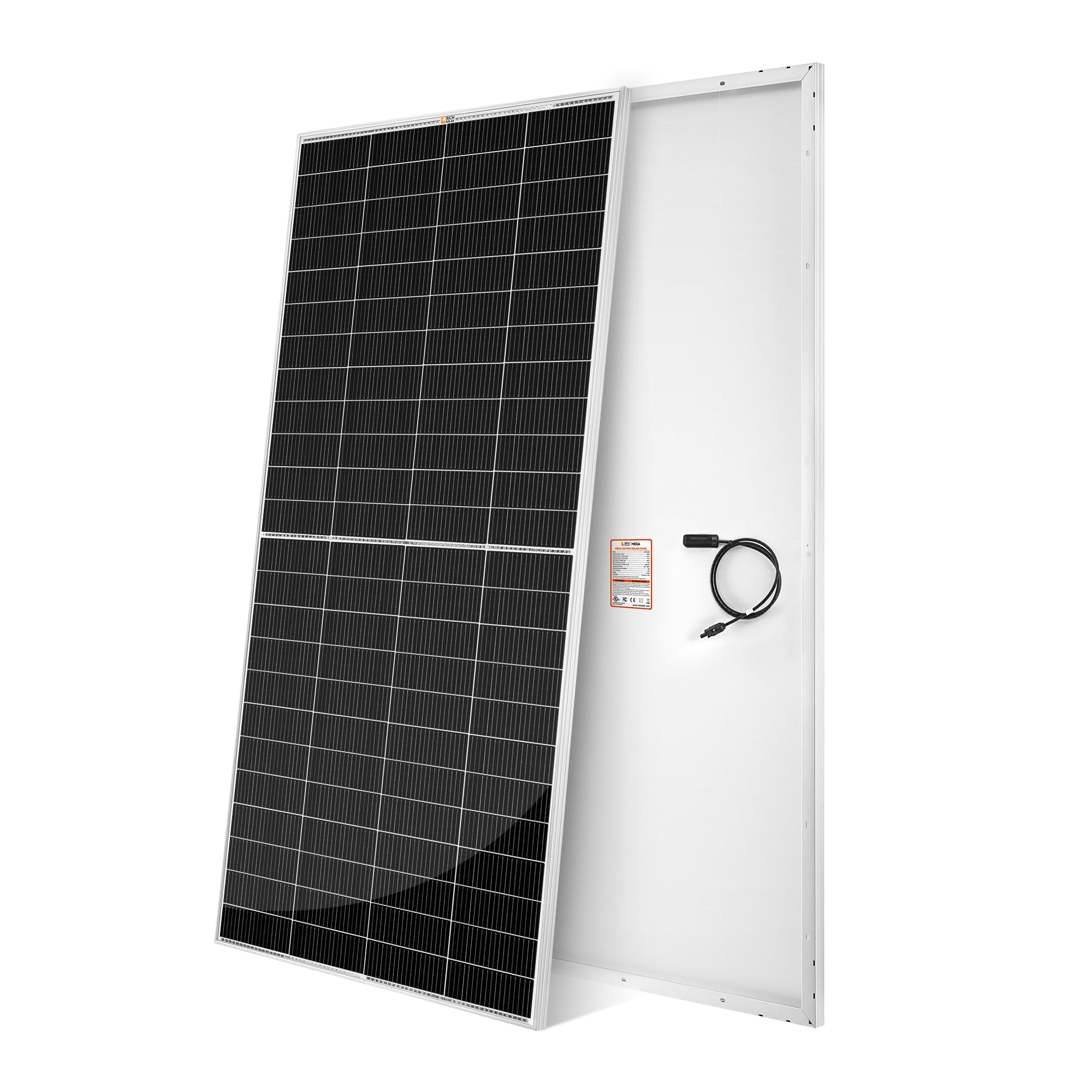 Rich Solar MEGA 335 PRO | 335 Watt Solar Panel | Premium Grid-tie or Off-grid Solar Panel for Residential, Commercial, Agriculture | 25-Year Output Warranty