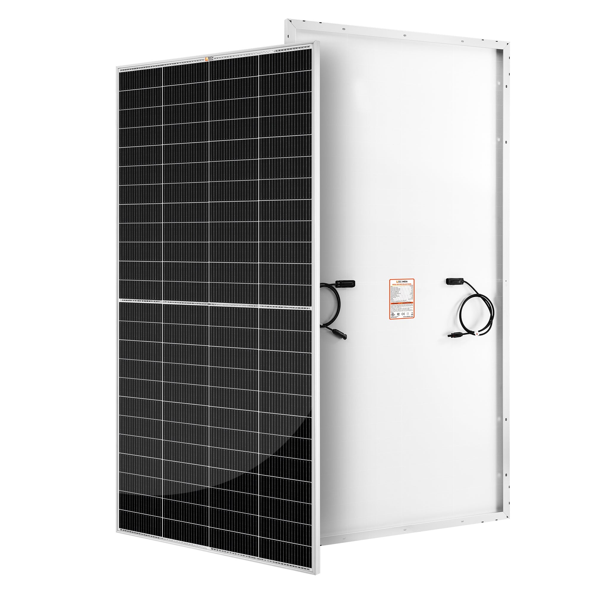 Rich Solar MEGA 335 PRO | 335 Watt Solar Panel | Premium Grid-tie or Off-grid Solar Panel for Residential, Commercial, Agriculture | 25-Year Output Warranty