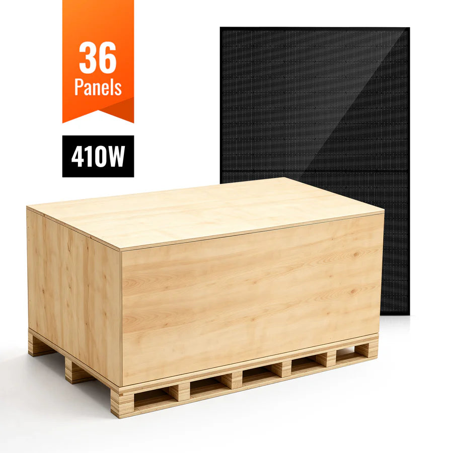 Rich Solar MEGA 410 | 410 Watt Solar Panel | Premium Grid-tie or Off-grid Solar Panel for Residential, Commercial, Agriculture | 25-Year Output Warranty