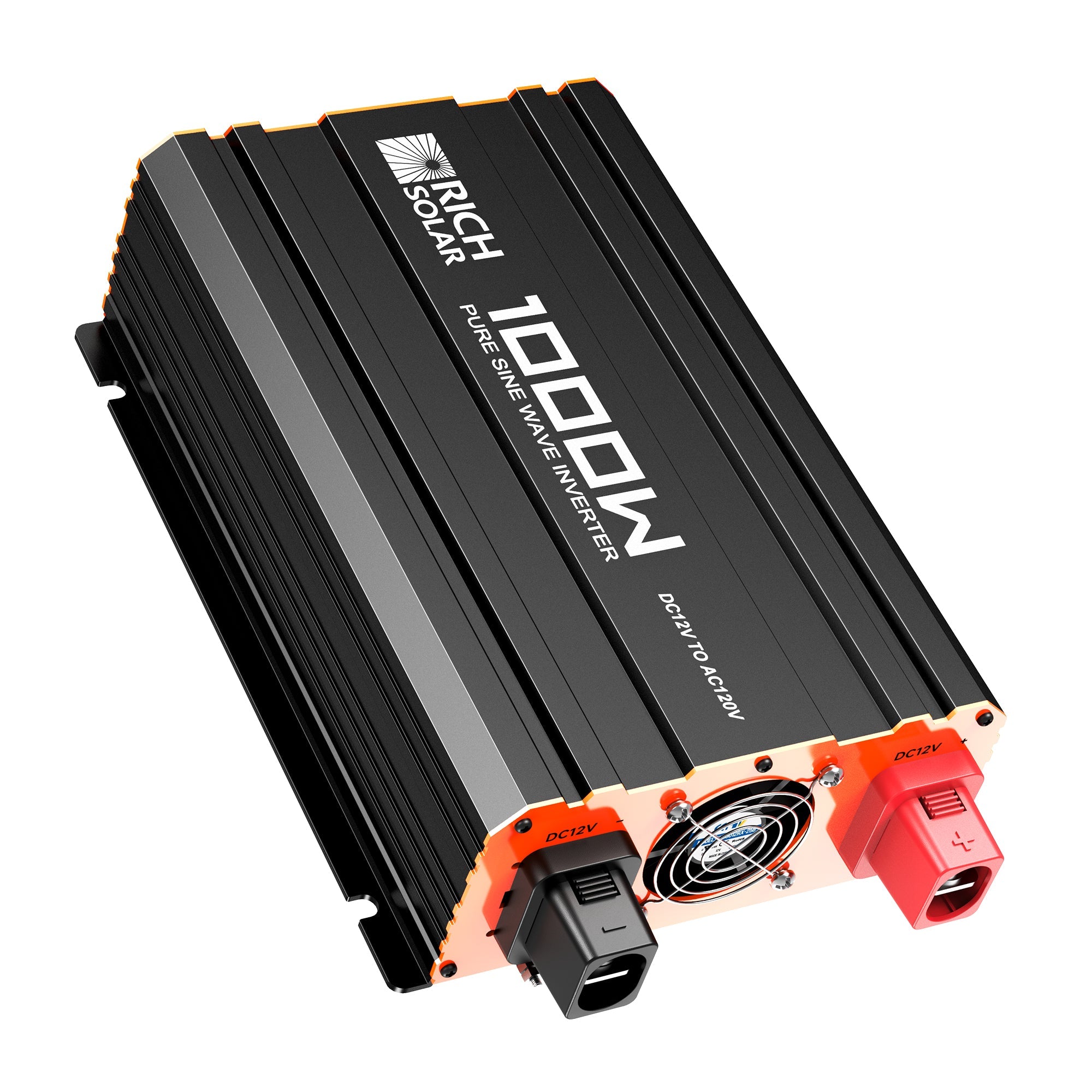 Rich Solar NOVA PURE 1K | 1000 Watt (1kW) 12 Volt Industrial Pure Sine Wave Inverter | Powerful 1000W 12V Off-Grid Inverter for RVs, Trailers, Campers, Vans, Trucks, Overlanders, Boats | Top Rated