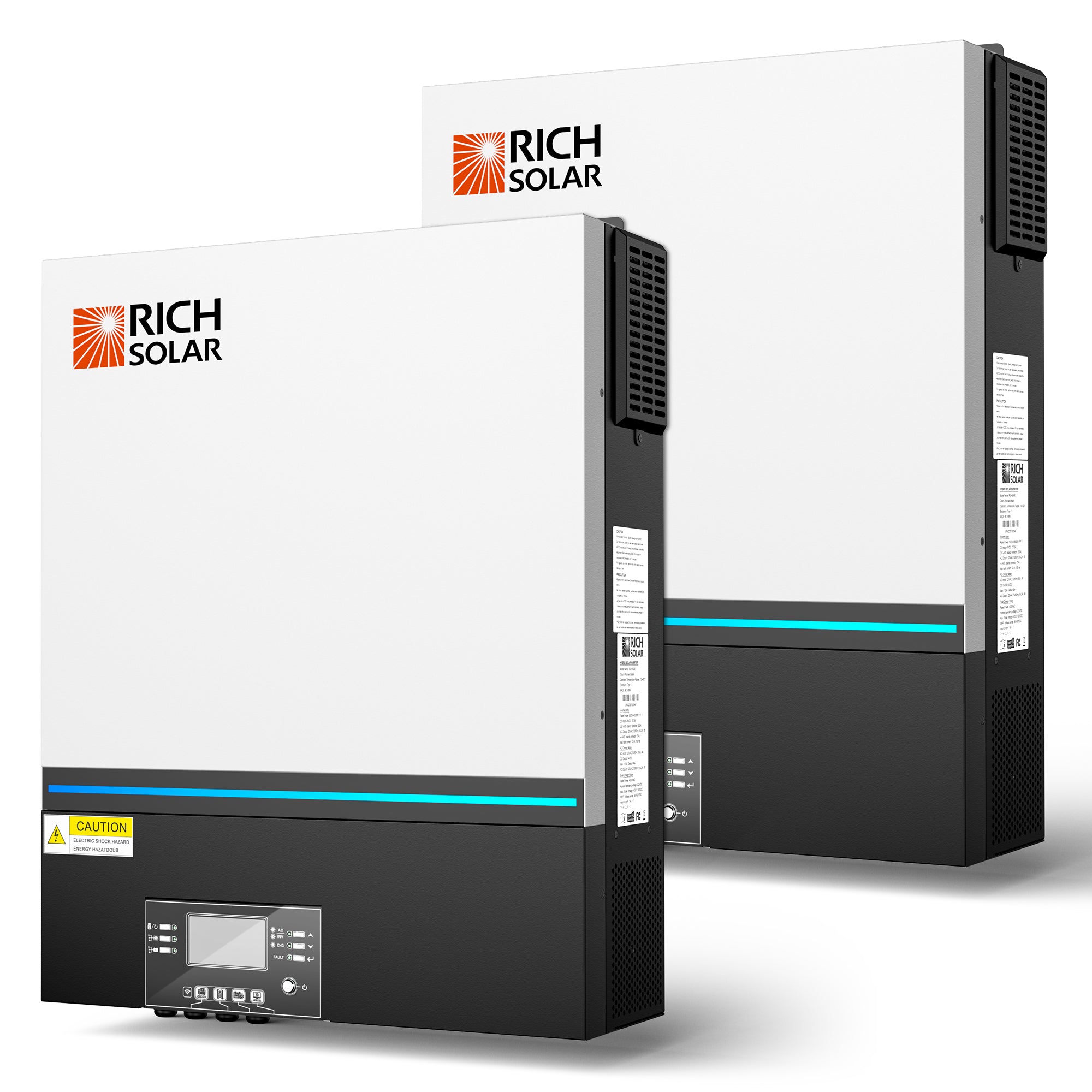 Rich Solar NOVA 6548 | 6500 Watt (6.5kW) 48 Volt Off-Grid Hybrid Solar Inverter | Premium 6500W 48V Hybrid Inverter for Campers, Cabins, Tiny Homes, ADUs, RVs, Off-Grid | UL Certified