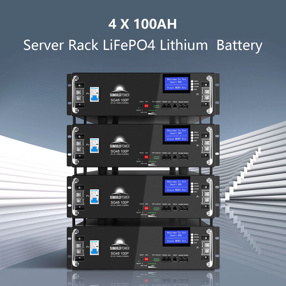Off-Grid Solar Kit 13000W 48VDC 120V/240V LifePo4 20.48KWH Lithium Battery 14 X 415 Watts Solar Panels SGR- 13KM