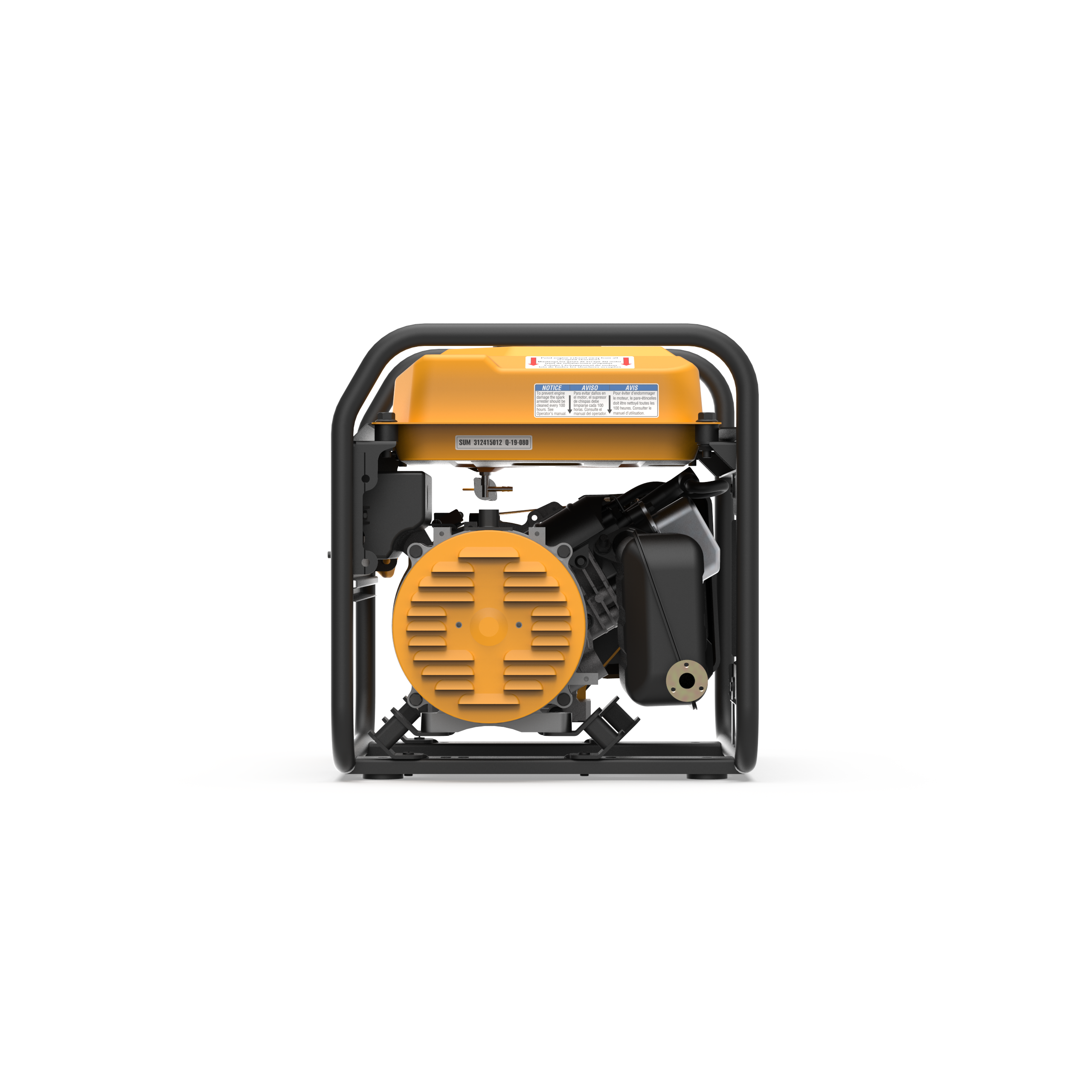 Gas Portable Generator 1500/1200W Recoil Start