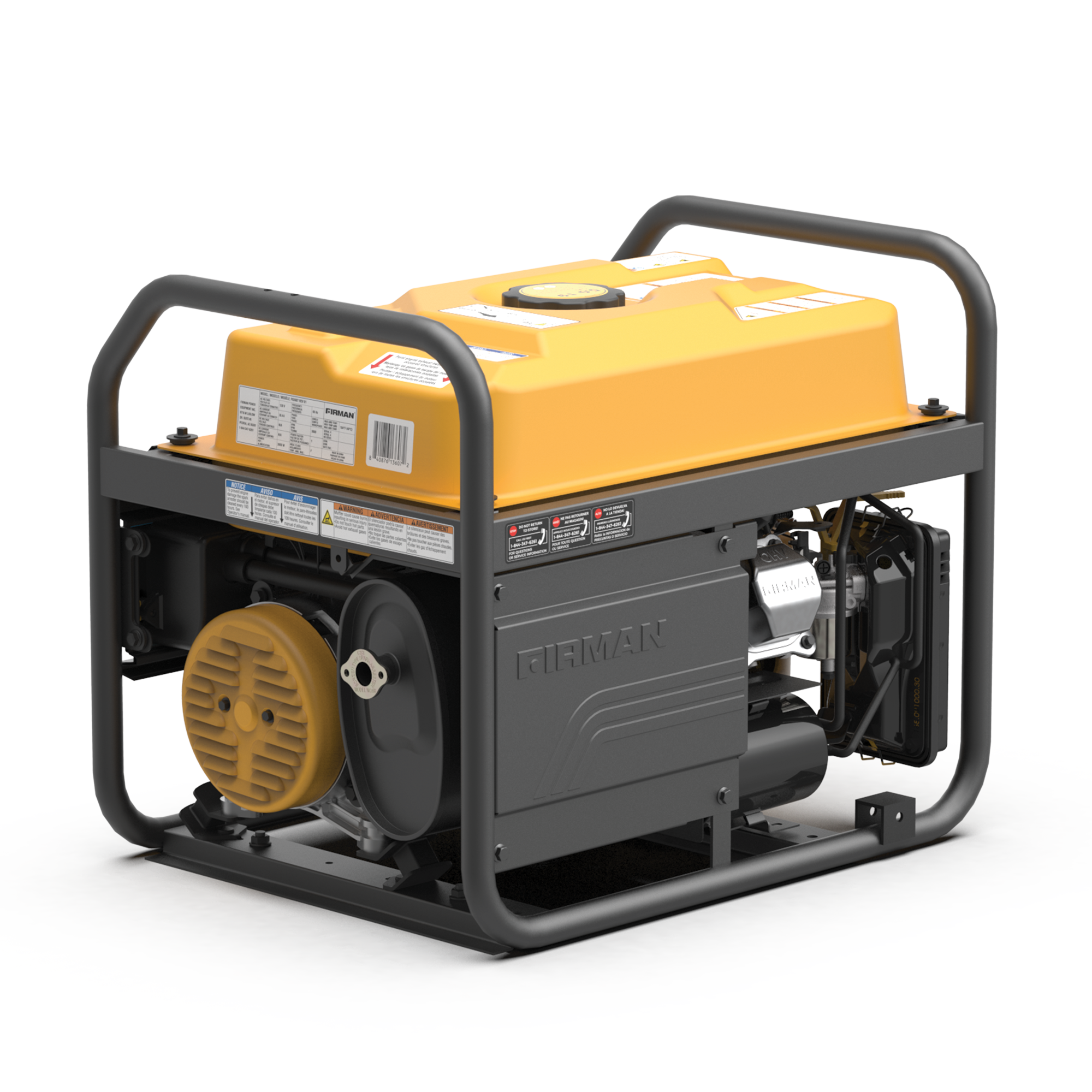 Gas Portable Generator 4550W Recoil Start
