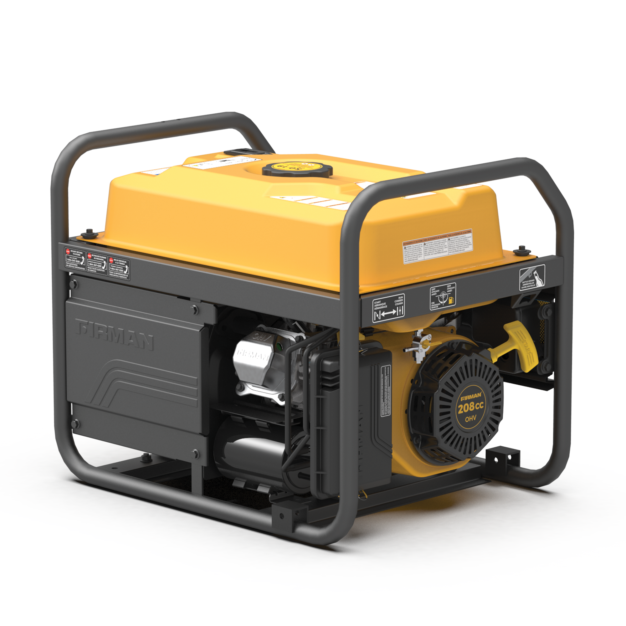 Gas Portable Generator 4550W Recoil Start