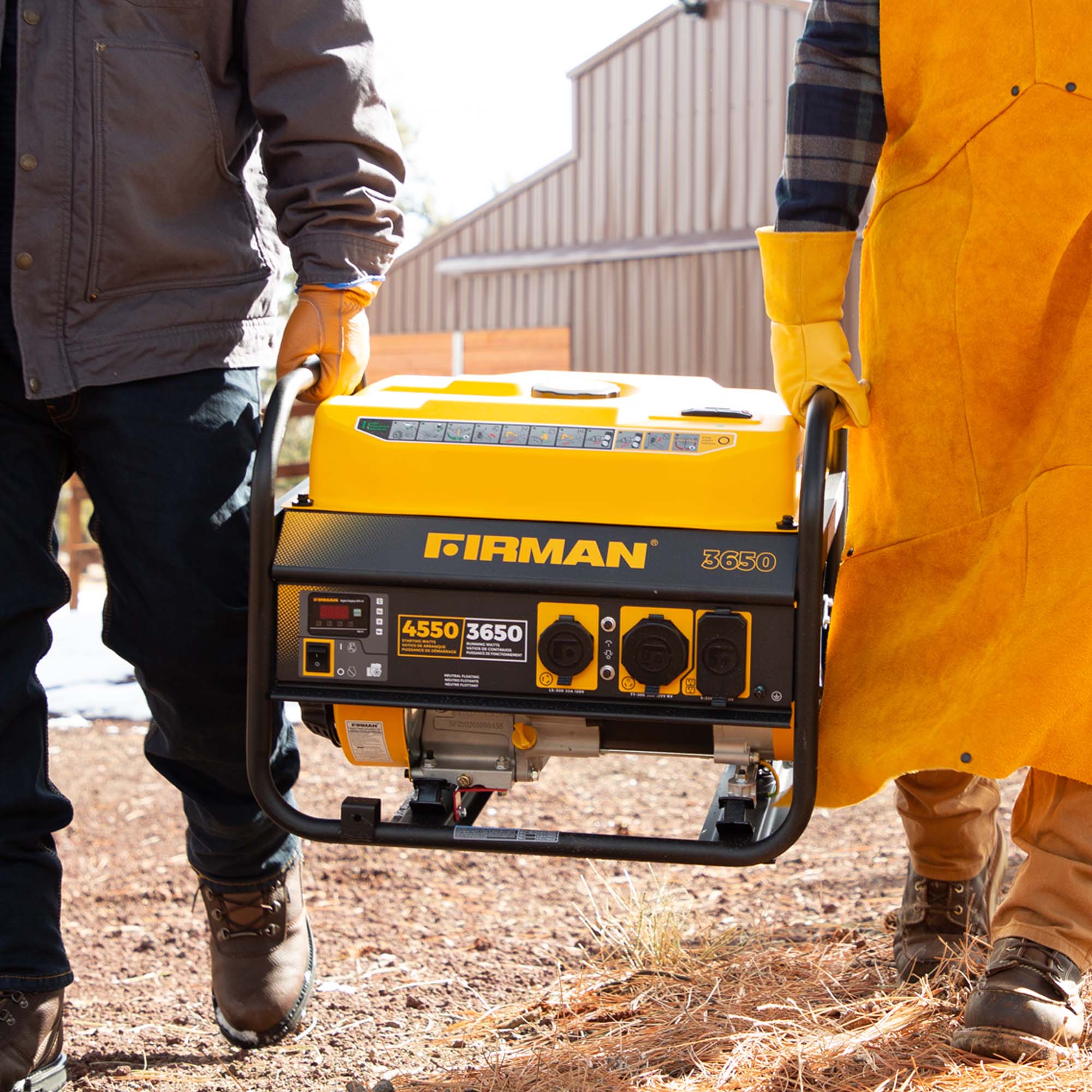 Gas Portable Generator 4550W Recoil Start