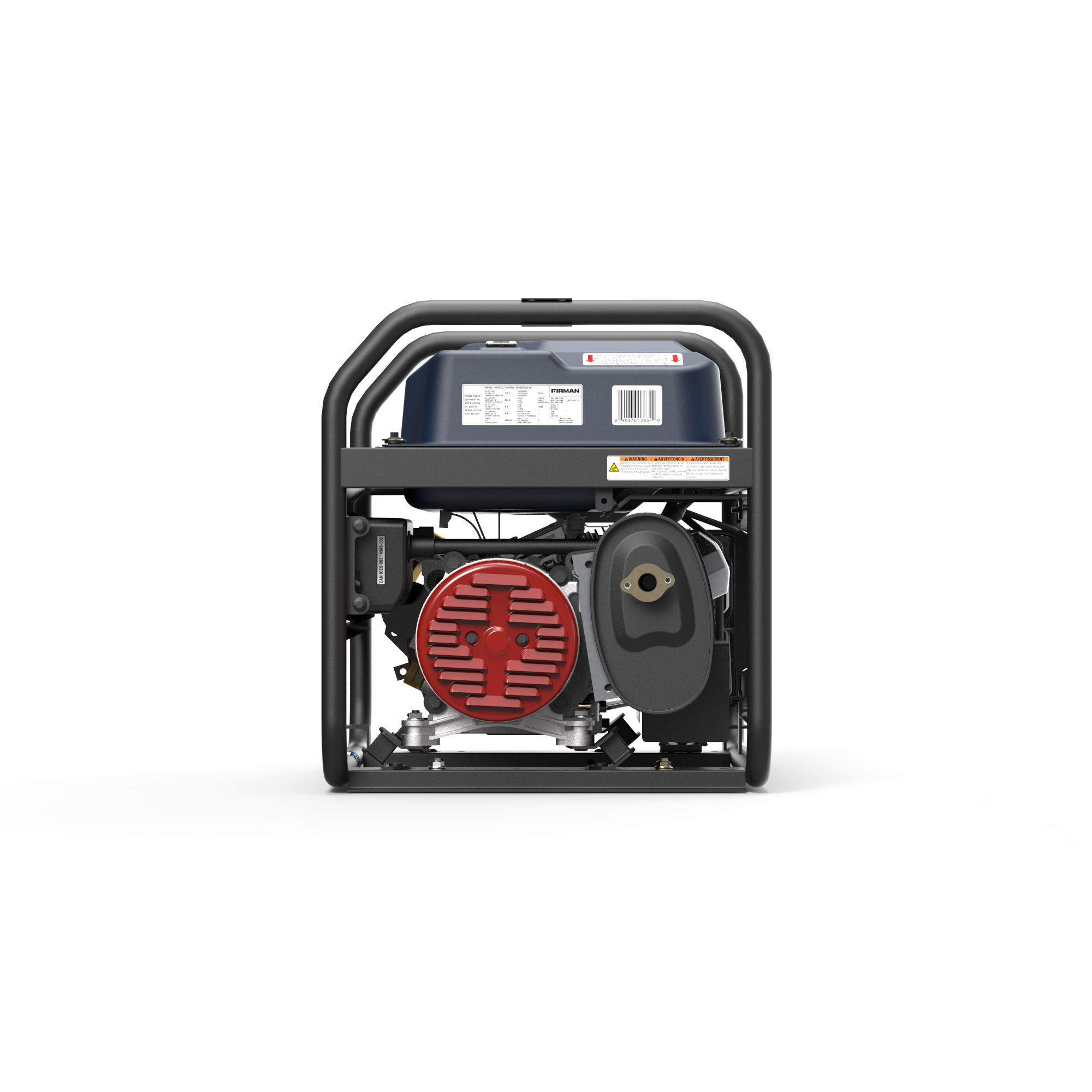 Gas Portable Generator 4550/3650W Recoil Start With CO Alert Stars & Stripes