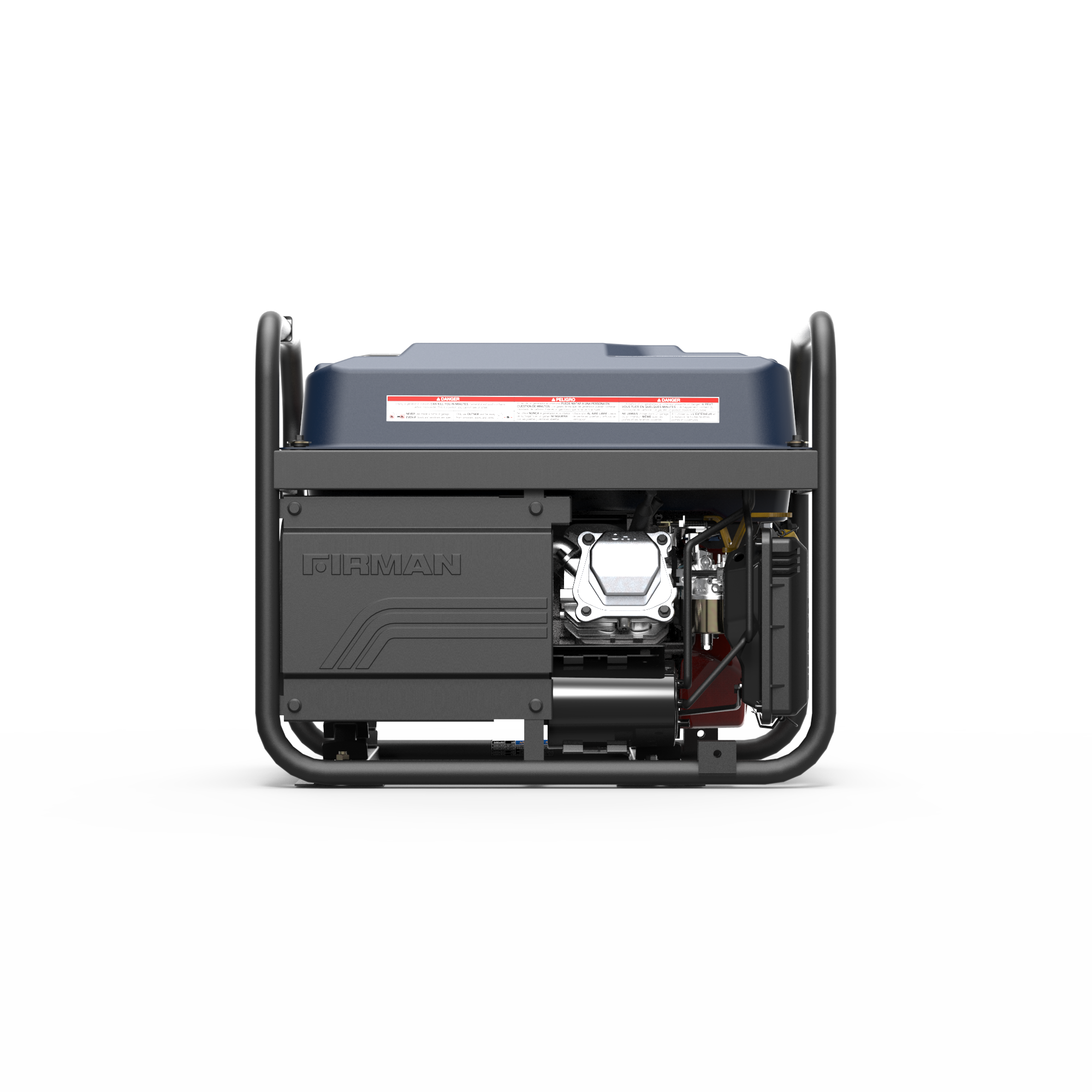 Gas Portable Generator 4550/3650W Recoil Start With CO Alert Stars & Stripes