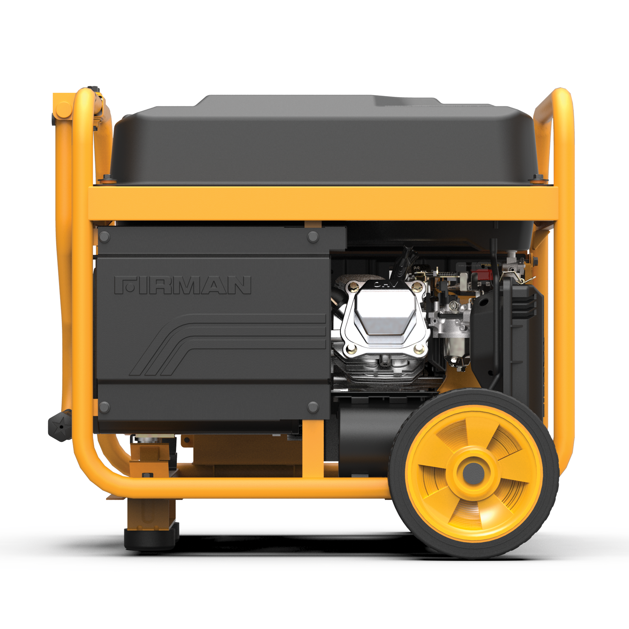 Gas Portable Generator 4550/3650W Remote Start 120/240V with CO alert