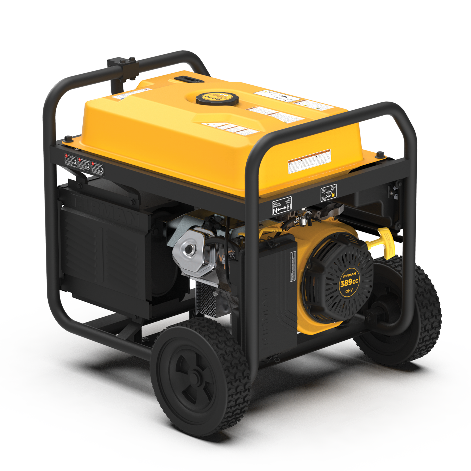 Gas Portable Generator 7125W Remote Start 120/240V