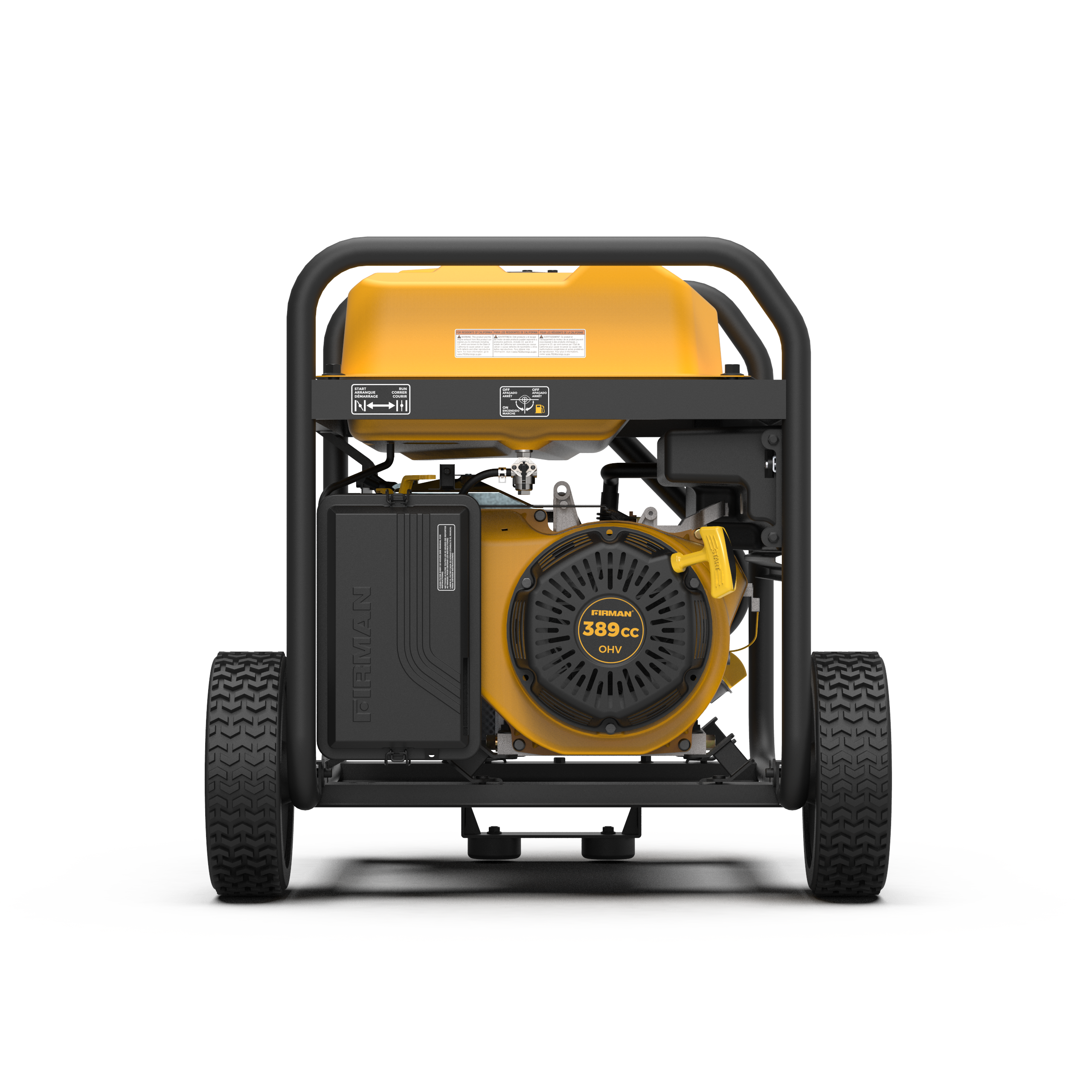 Gas Portable Generator 8350/6700W Recoil Start 120/240V