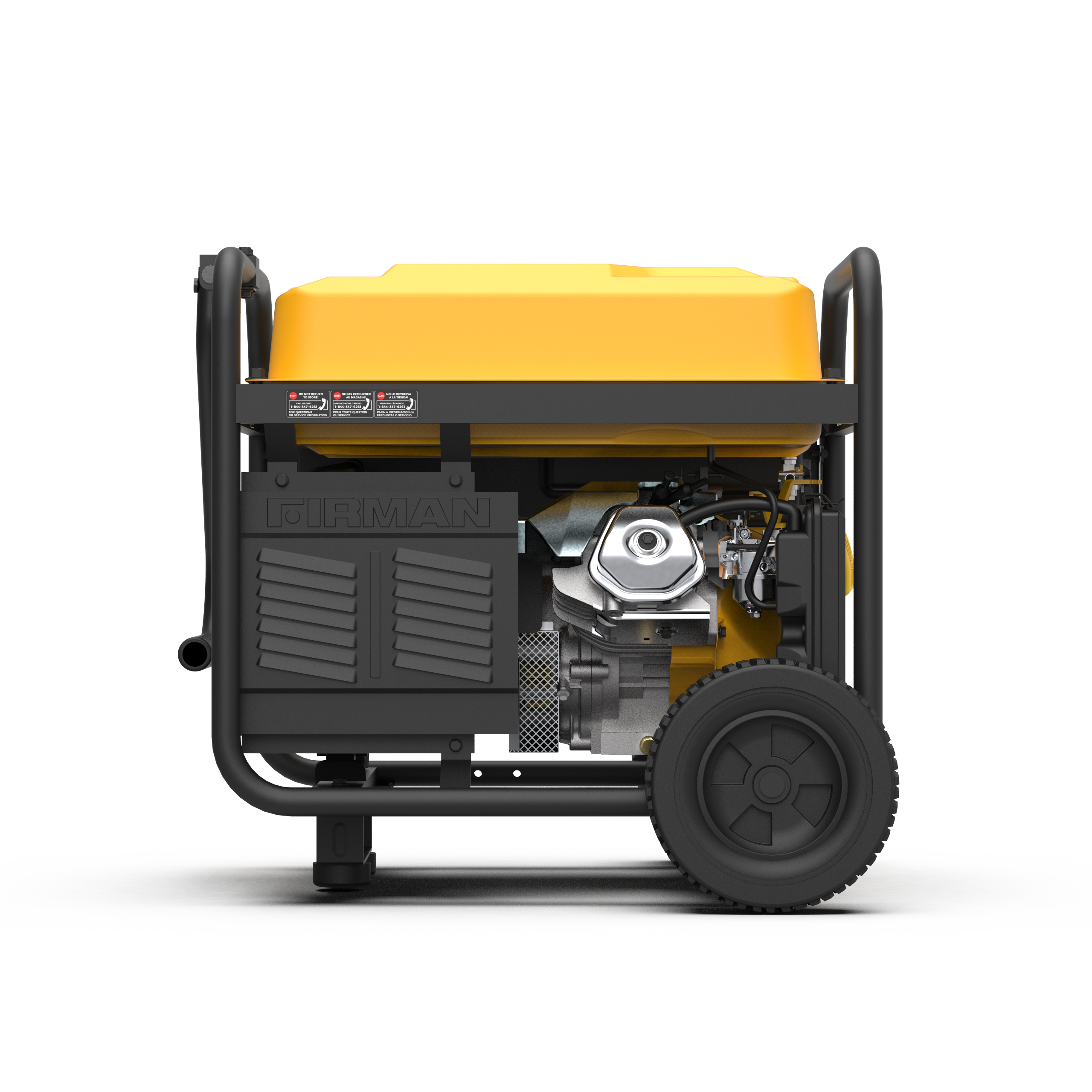 Gas Portable Generator 8350/6700W Recoil Start 120/240V