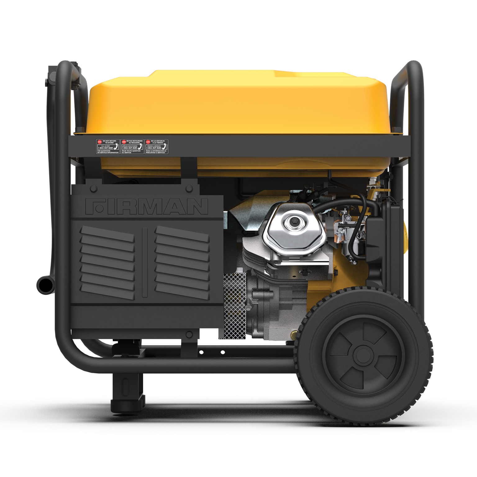 Gas Portable Generator 8350W Recoil Start 120/240V