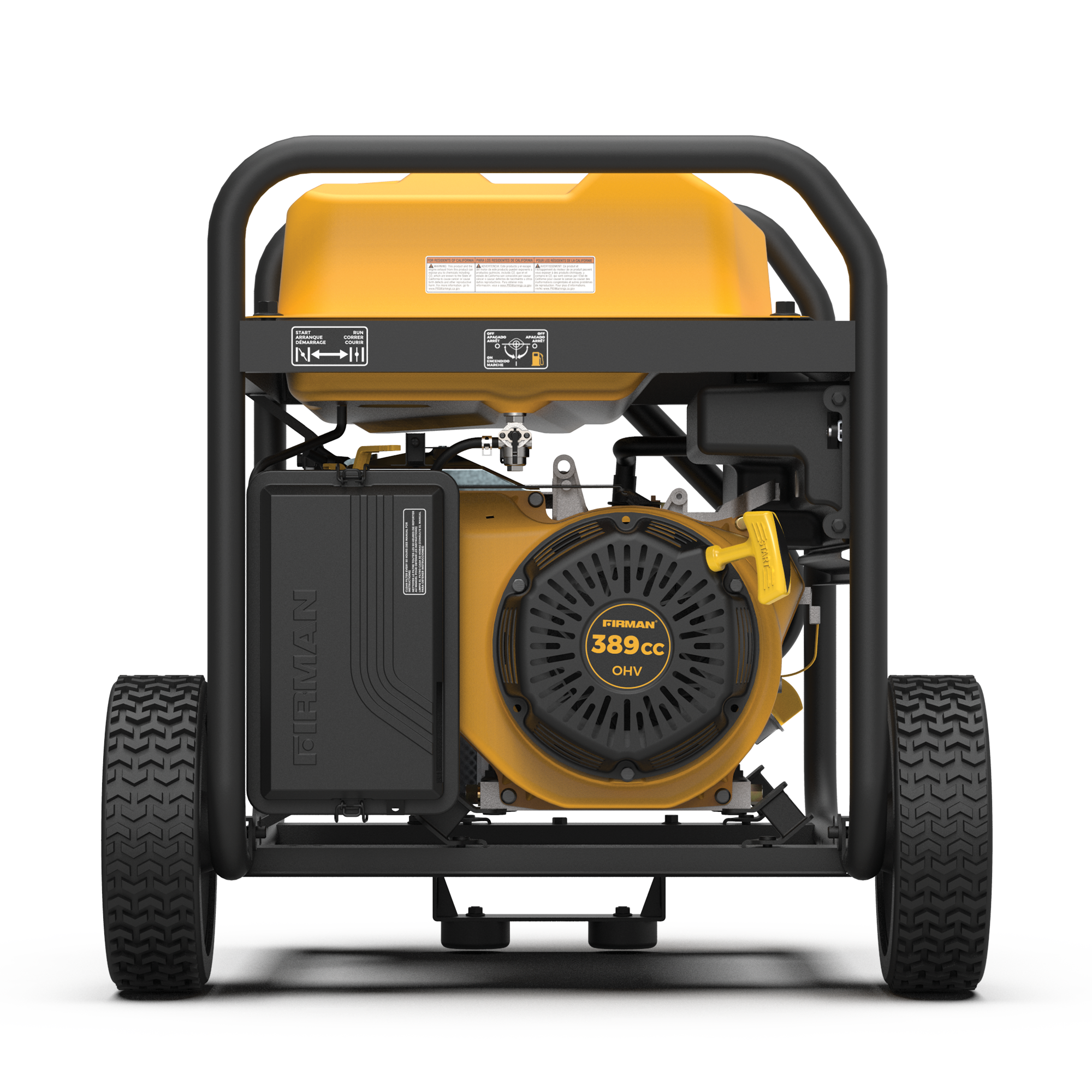 Gas Portable Generator 8350W Recoil Start 120/240V