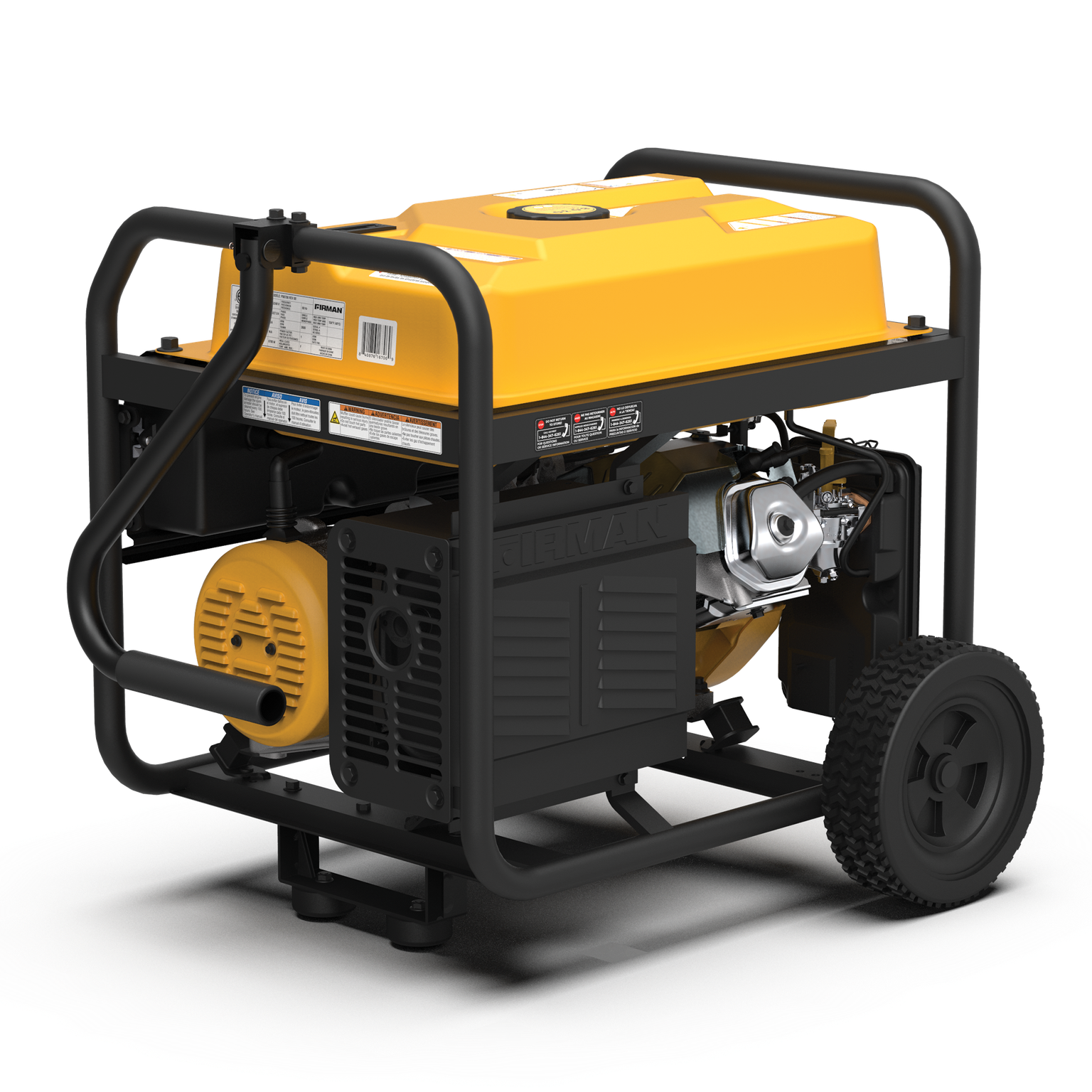 Gas Portable Generator 8350W Recoil Start 120/240V