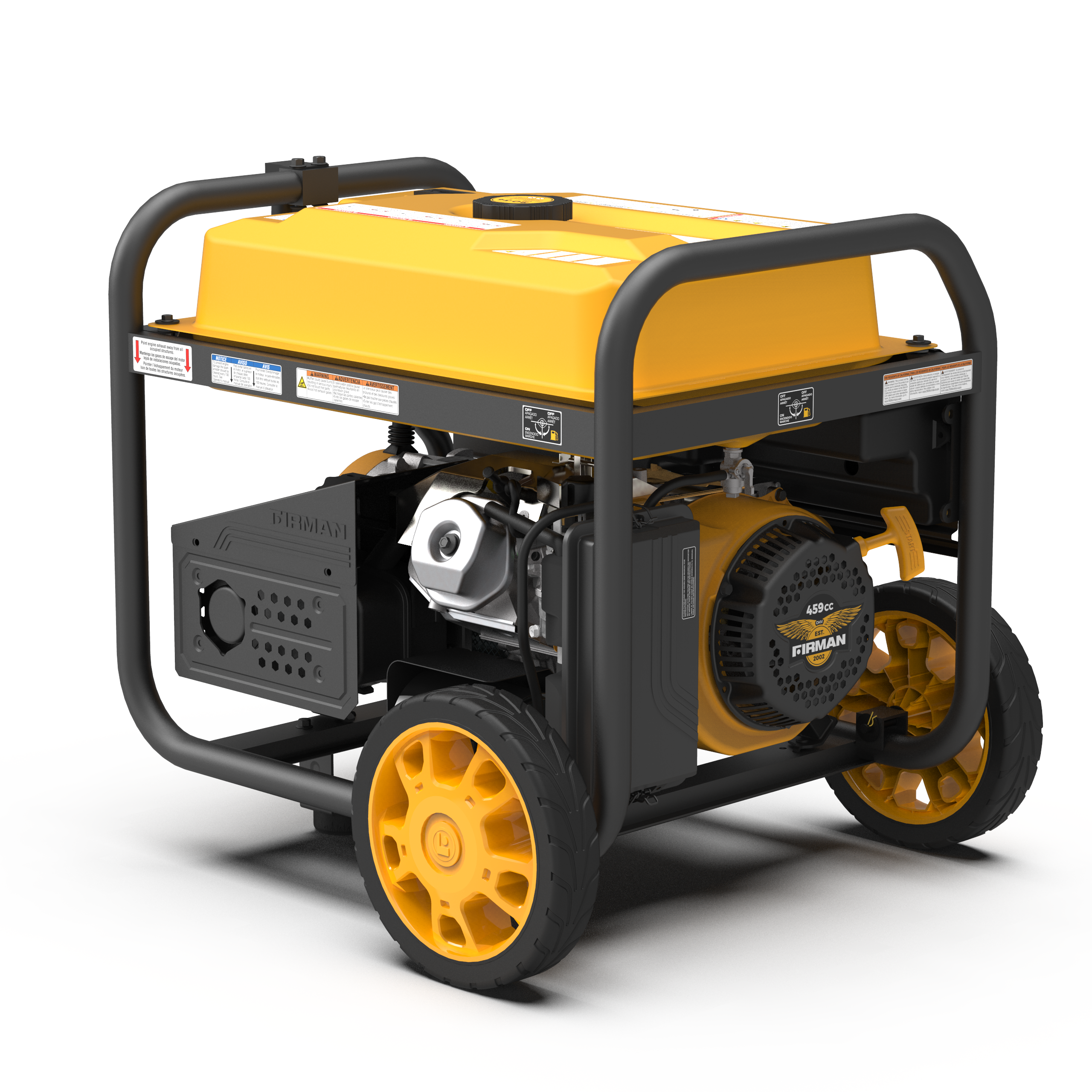 Gas Portable Generator 11400W Remote Start 120/240V with CO alert