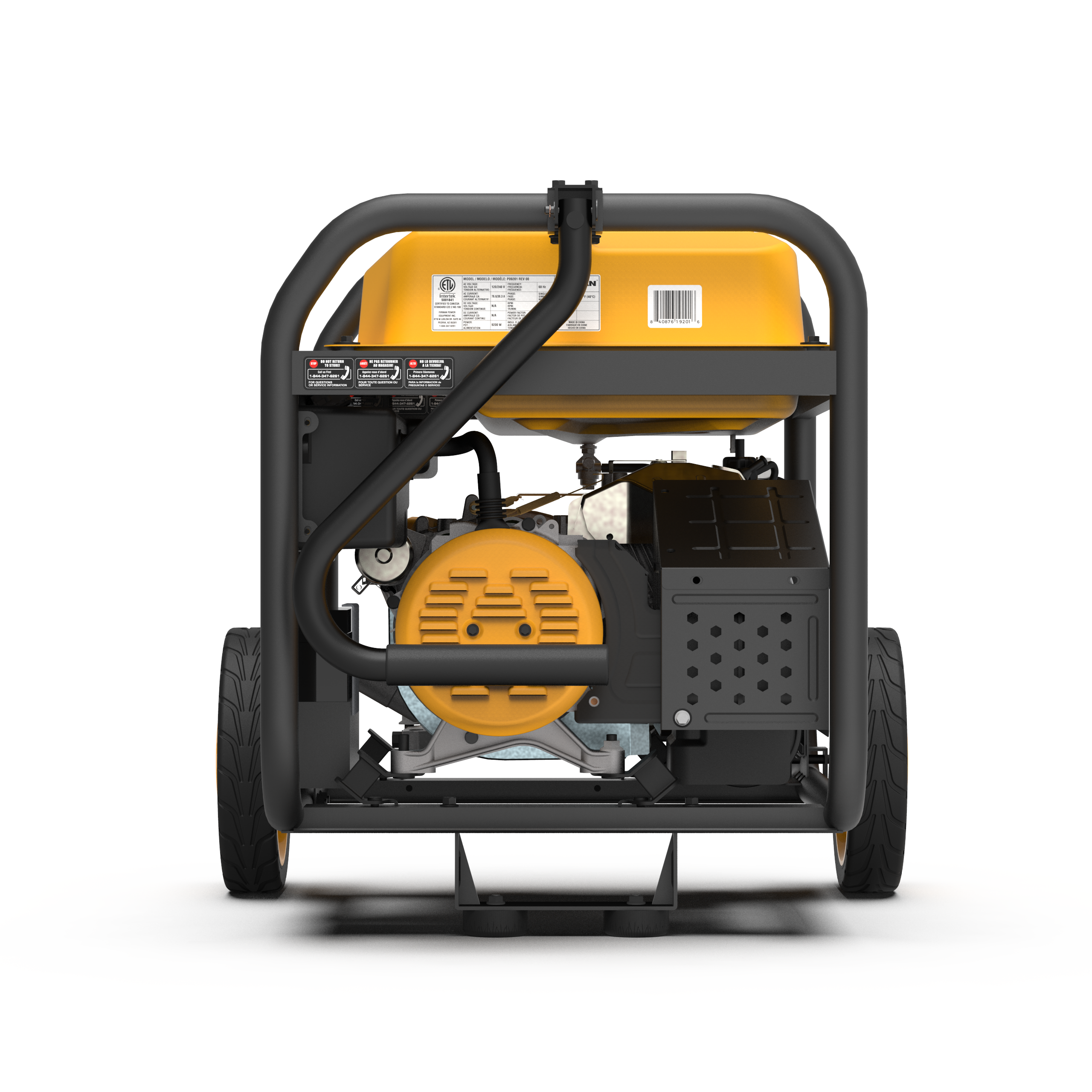 Gas Portable Generator 11400W Remote Start 120/240V with CO alert