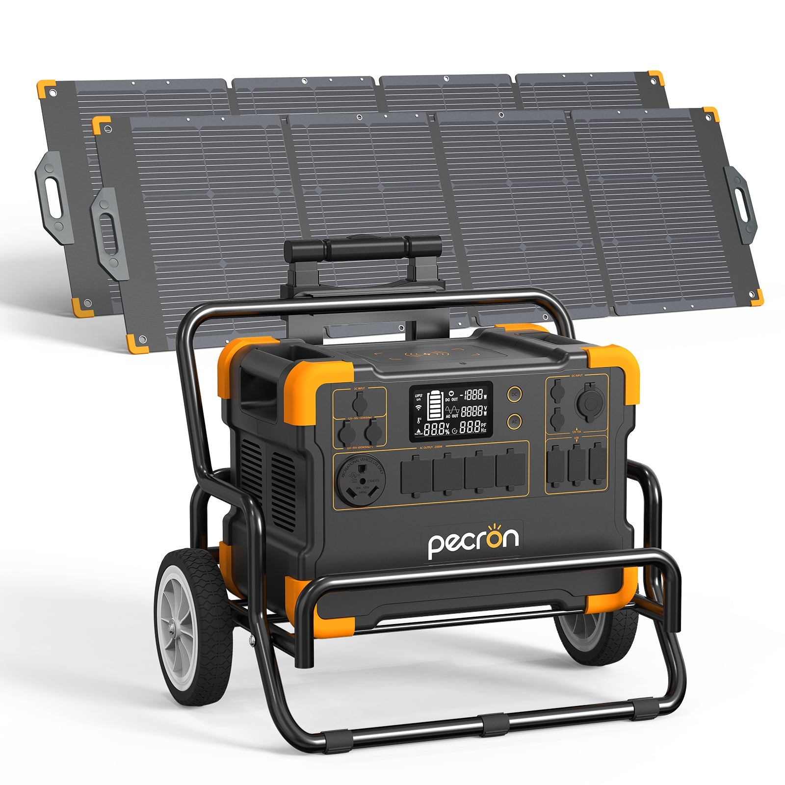 PECRON E2000LFP Expandable Portable Power Station 2000W 1920Wh