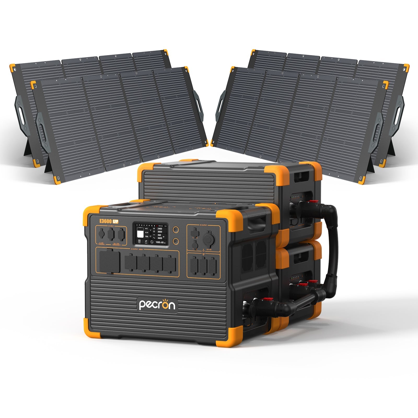 PECRON E3600LFP Portable Power Station 3600W 3072Wh