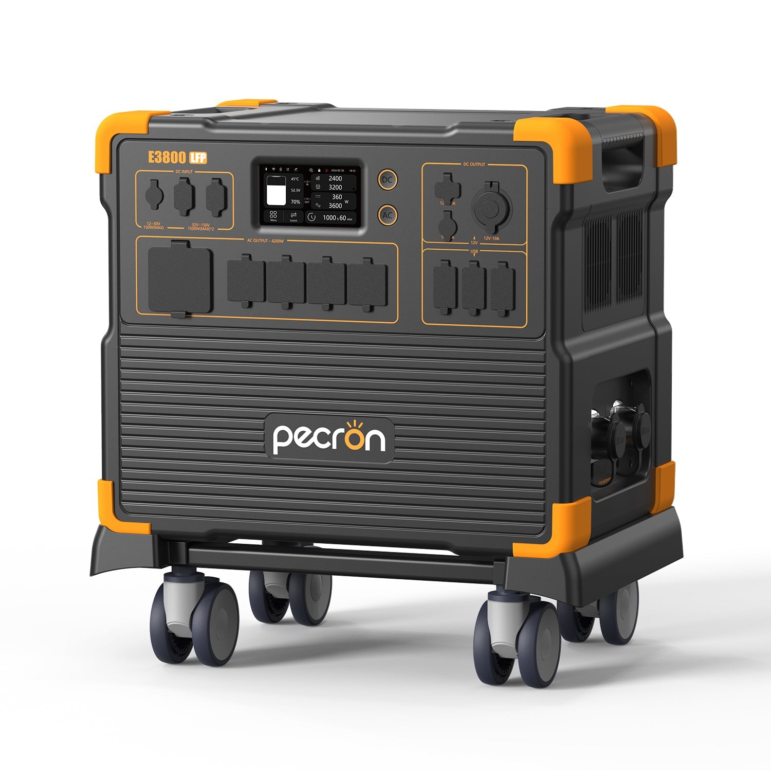 PECRON E3800LFP Portable Power Station 4200W 3840Wh