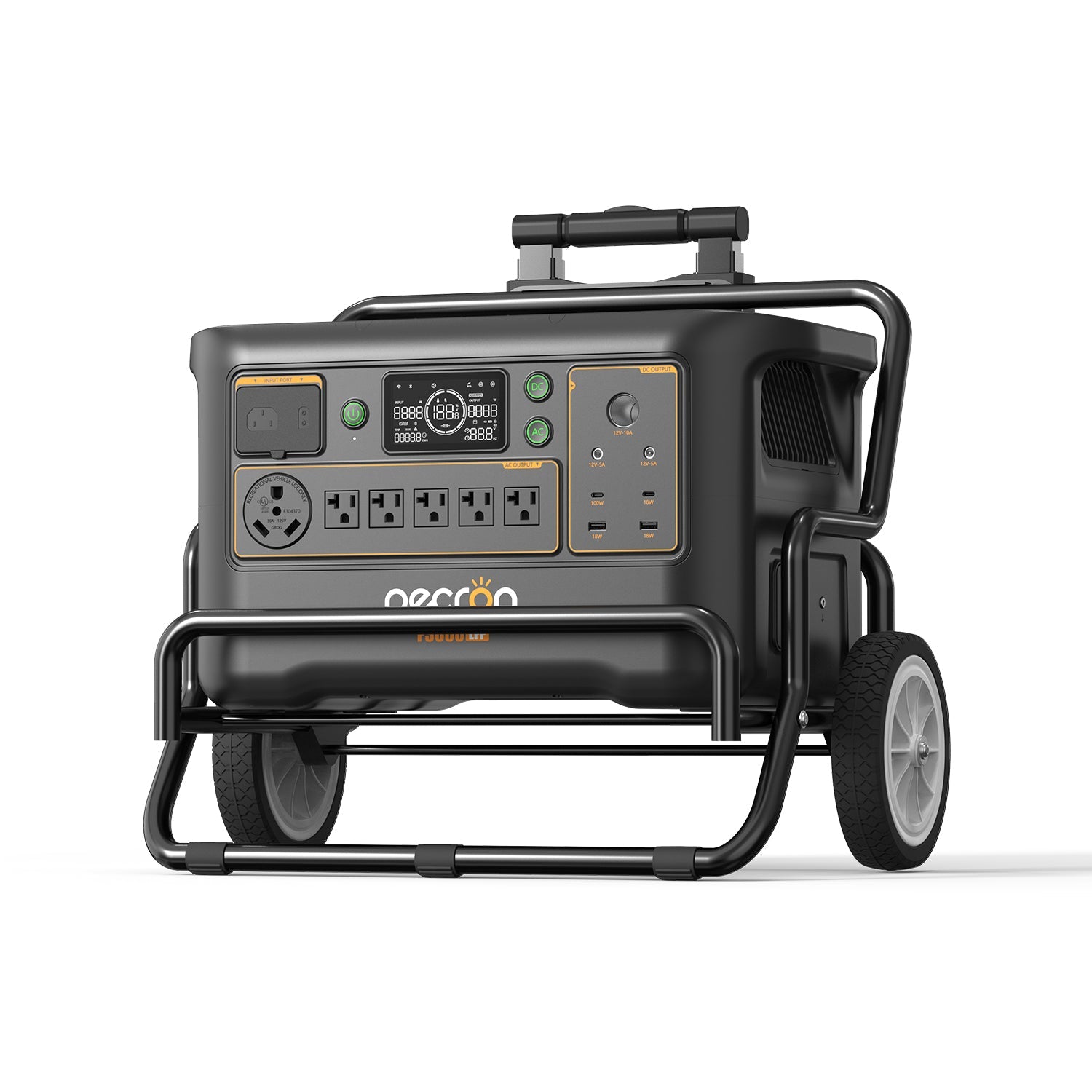 PECRON F3000LFP Portable Power Station 3600W 3072Wh