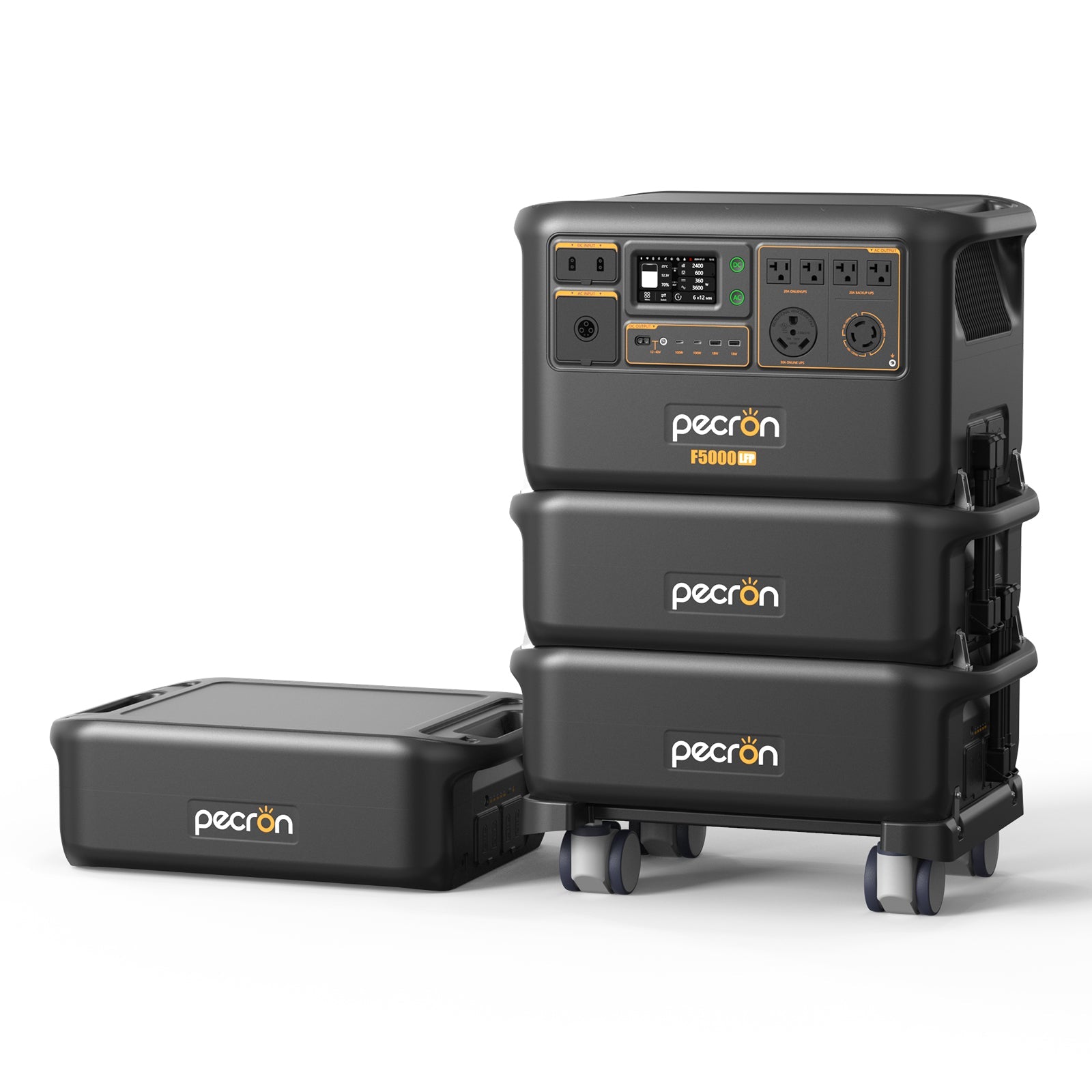PECRON F5000LFP Portable Power Station 7200W 5120Wh 120V/240V