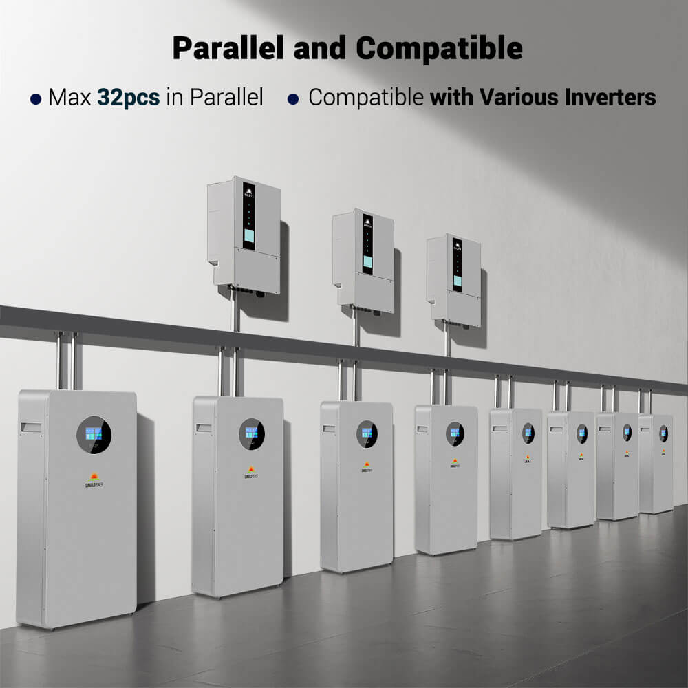 SunGoldPower Powerwall X 51.2V 200AH Lithium Battery