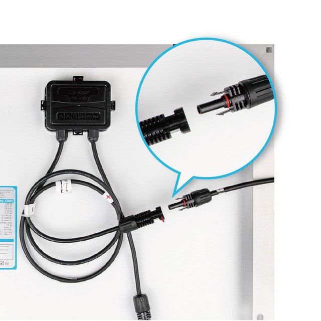 Renogy  10FT 10 AWG MC4 Solar Panel to Charge Controller Adapter Cables