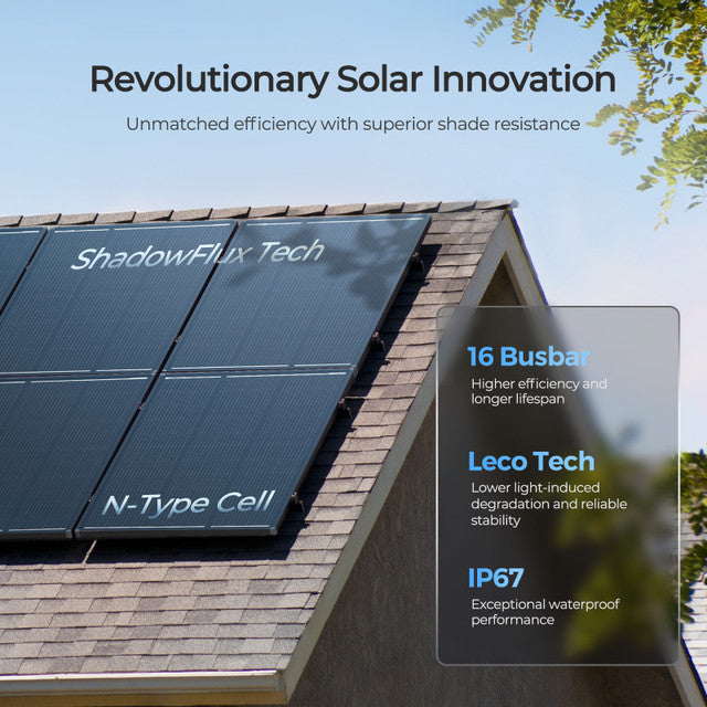 Renogy ShadowFlux 120W N-Type Anti-Shading Solar Panel