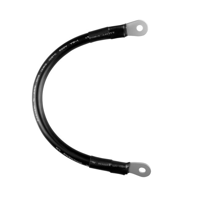 Renogy 12in 4 AWG Copper Battery Interconnect Cable for 5/16 In Lugs