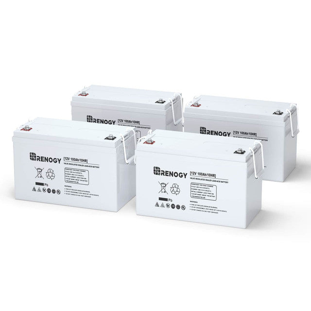 Renogy 12V 100Ah Deep Cycle AGM Battery
