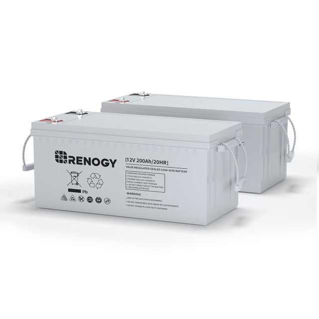 Renogy 12V 200Ah Deep Cycle AGM Battery