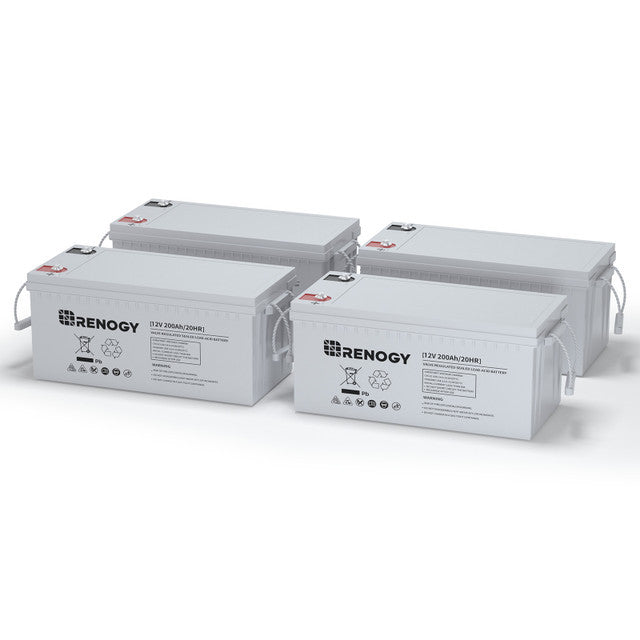 Renogy 12V 200Ah Deep Cycle AGM Battery