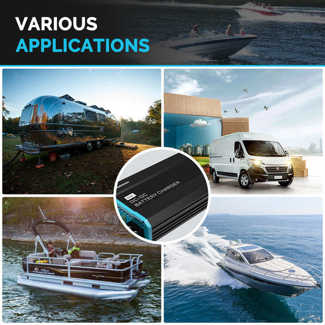 Renogy 12V 20A DC to DC On Board Battery Charger