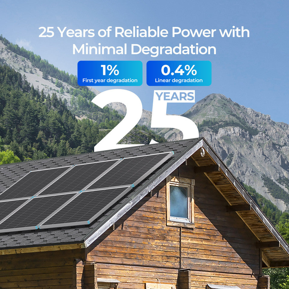 Renogy 16BB N-Type 175W 12V Solar Panel