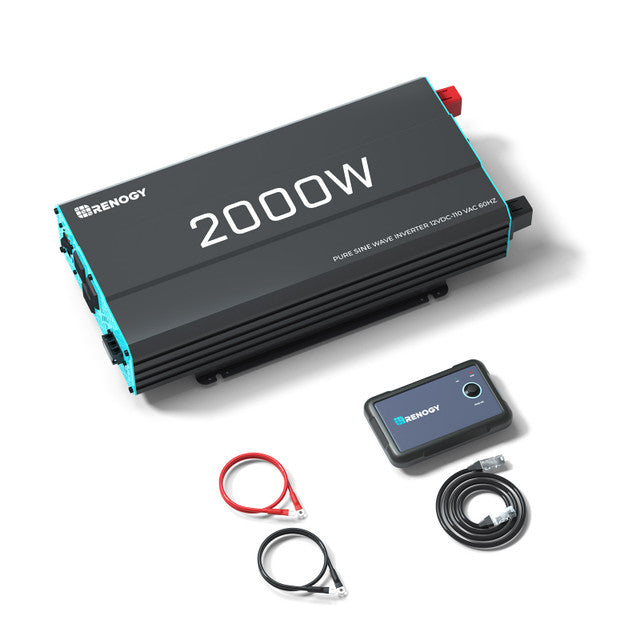 Renogy 2000W 12V Pure Sine Wave Inverter G2